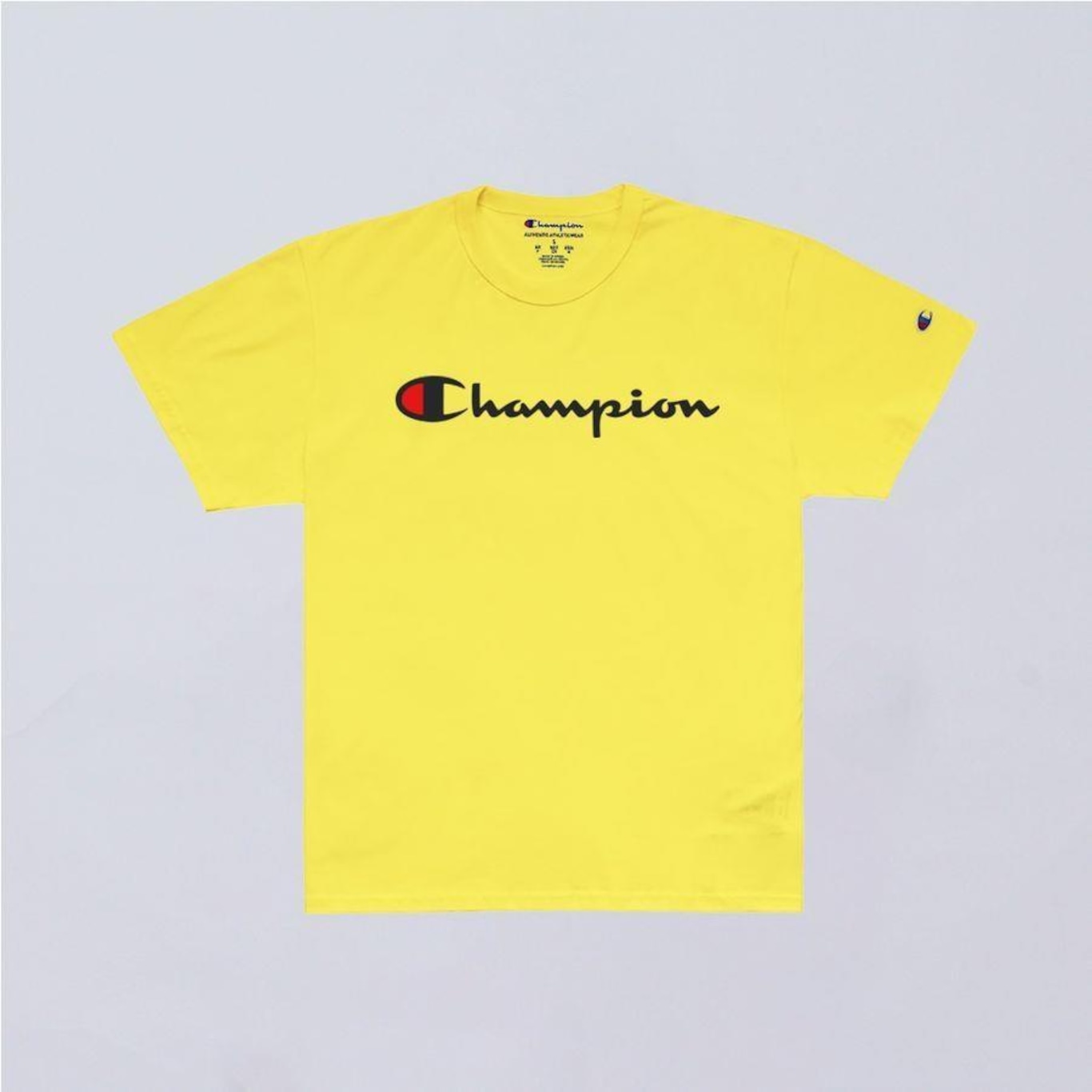 Camiseta Champion Logo Script Ink - Masculina - Foto 4