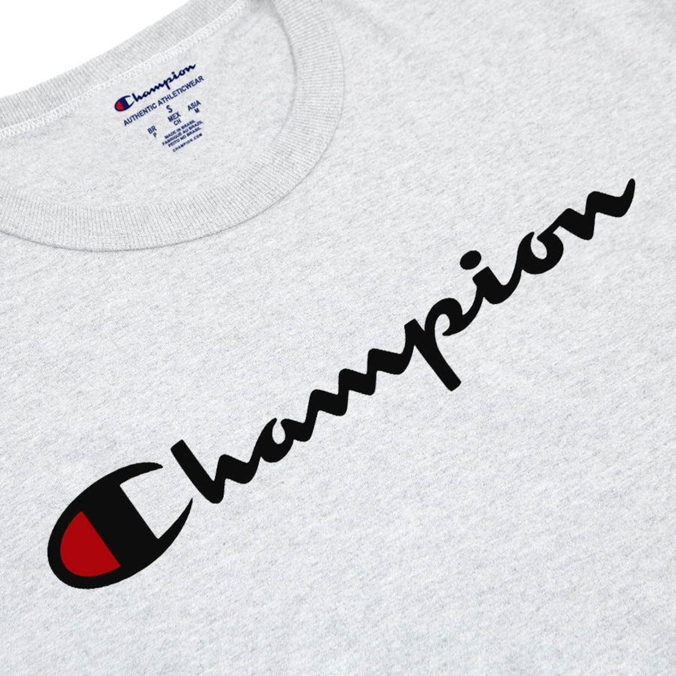 Camiseta Champion Logo Script Ink - Masculina - Foto 2