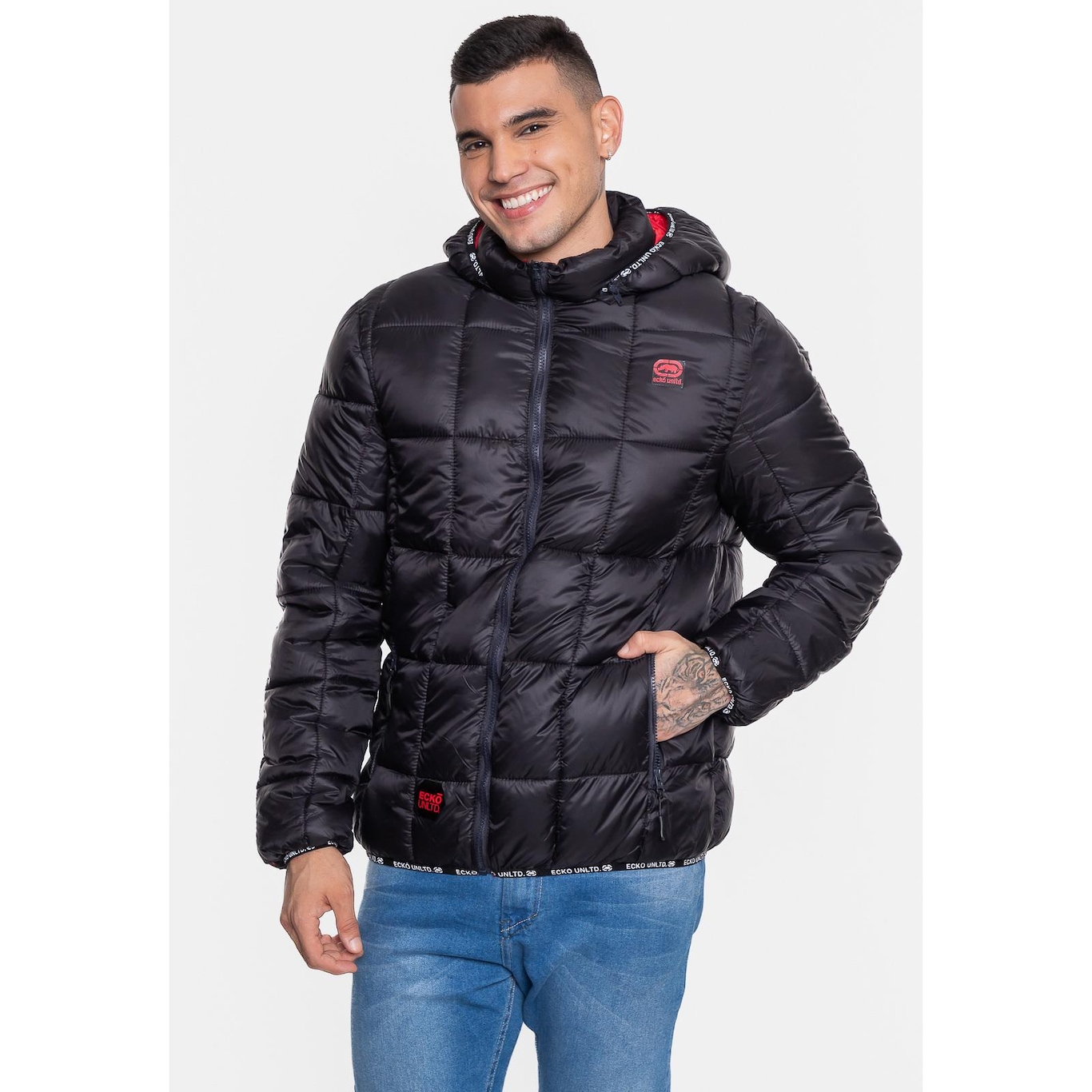 Jaqueta Ecko Bomber - Masculina - Foto 4