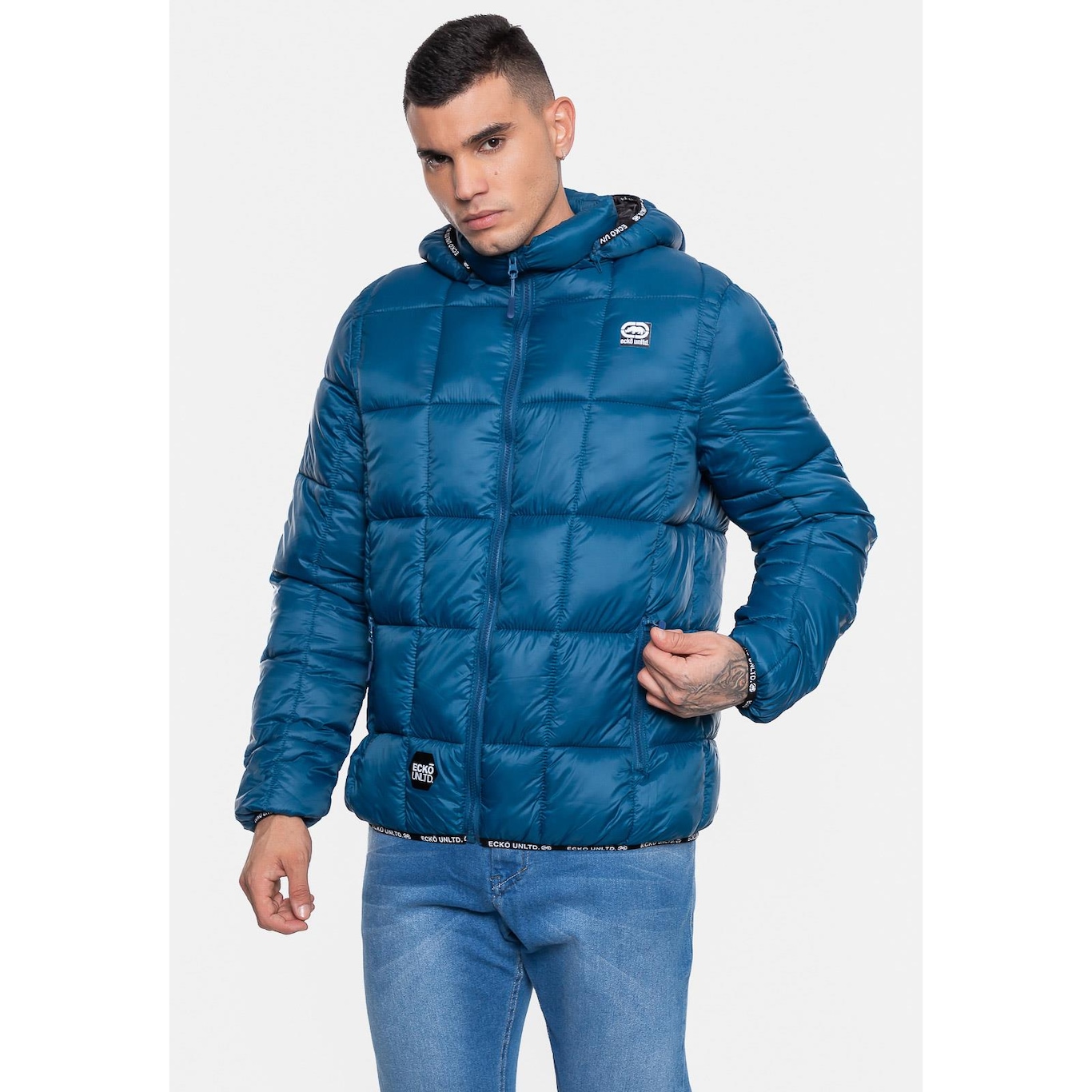 Jaqueta Ecko Bomber - Masculina - Foto 4