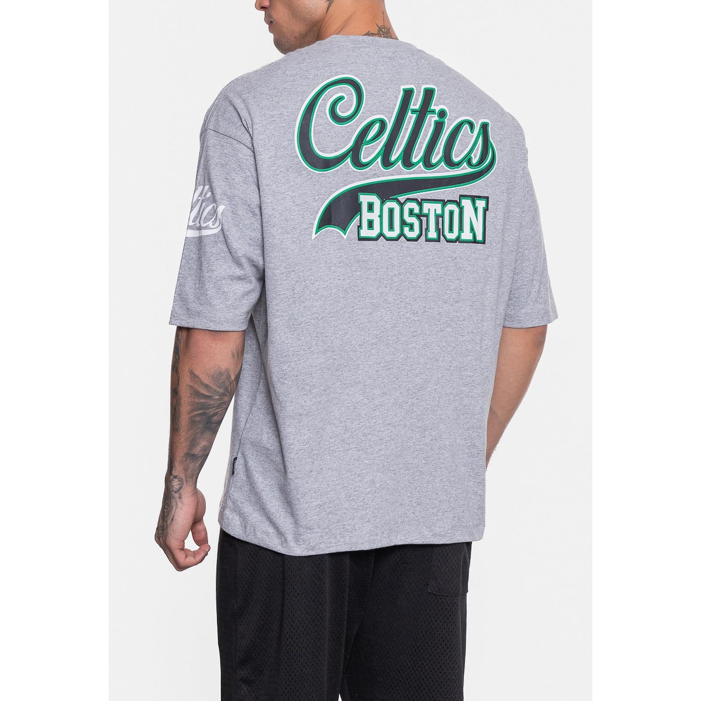 Camiseta Nba Street Soul Boston Celtics - Masculina - Foto 2