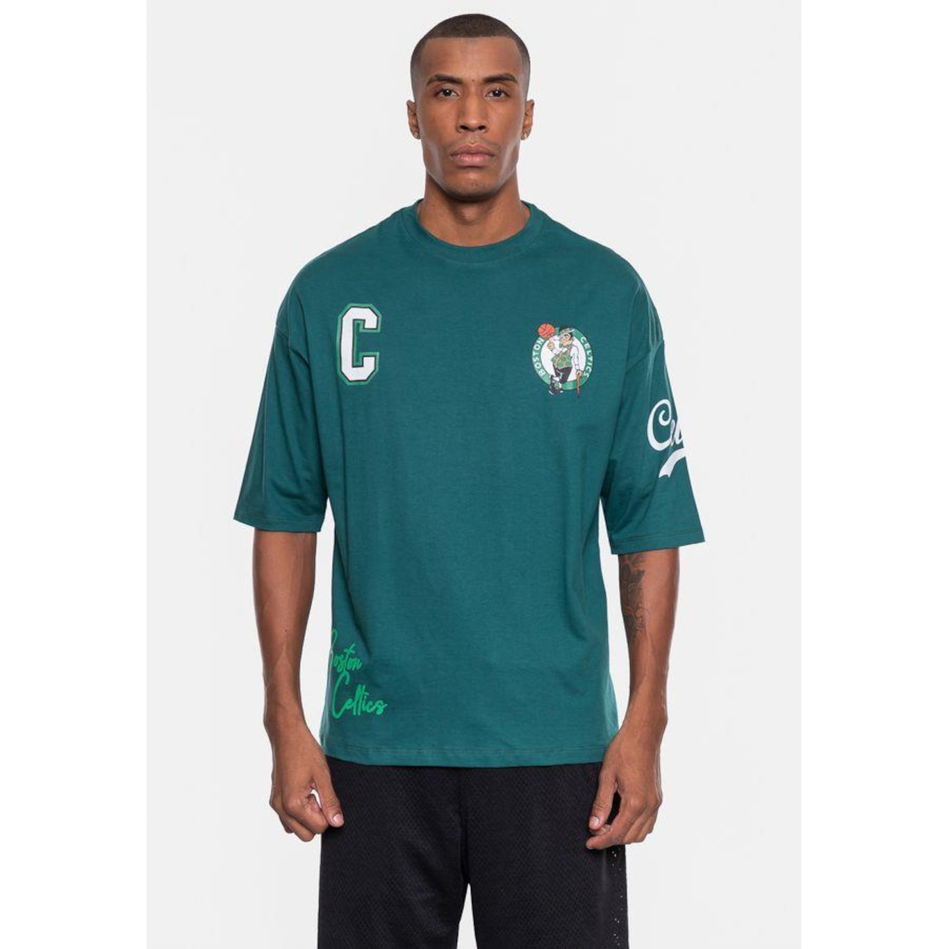 Camiseta Nba Cover - Masculina - Foto 1