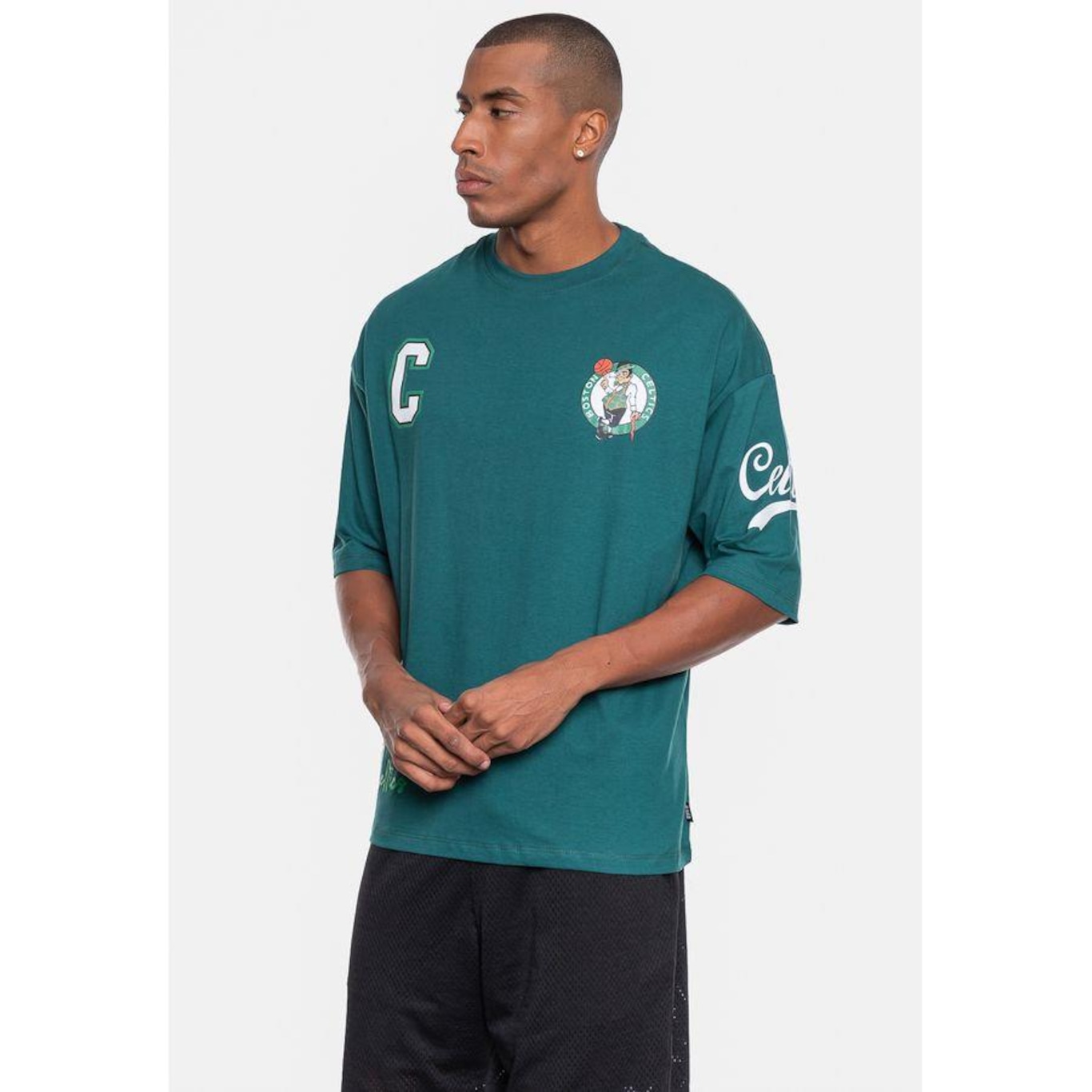 Camiseta Nba Cover - Masculina - Foto 4