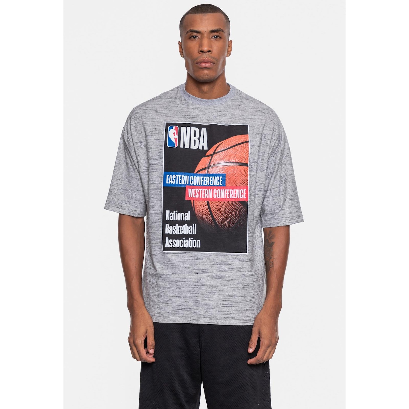 Camiseta Nba Cover - Masculina - Foto 1