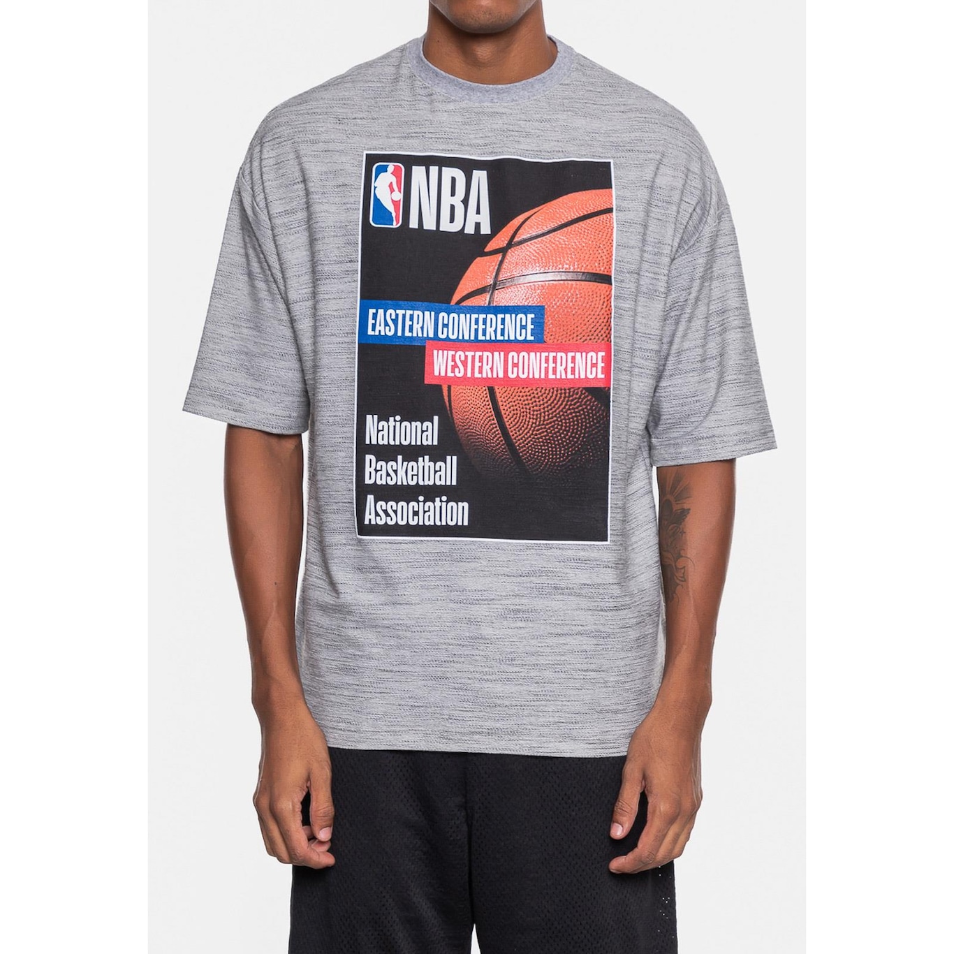 Camiseta Nba Cover - Masculina - Foto 3