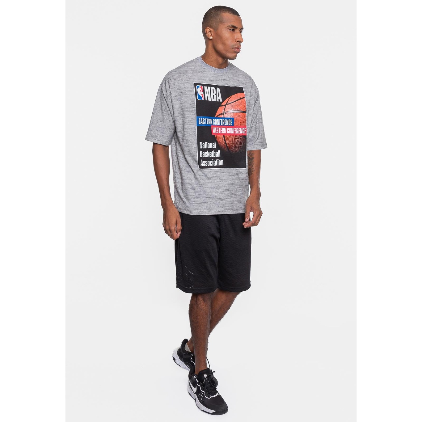 Camiseta Nba Cover - Masculina - Foto 5