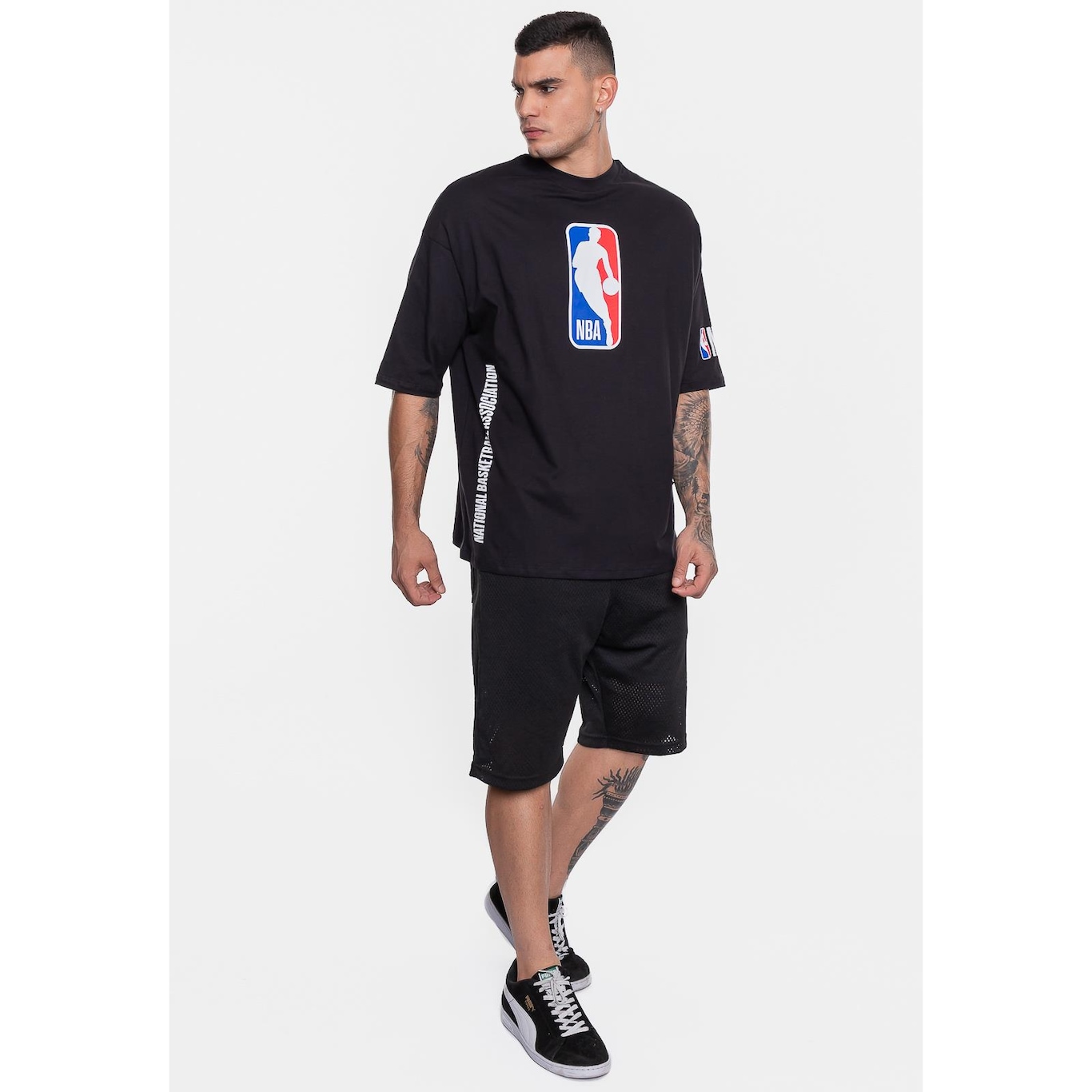 Camiseta Nba Logoman - Masculina - Foto 5