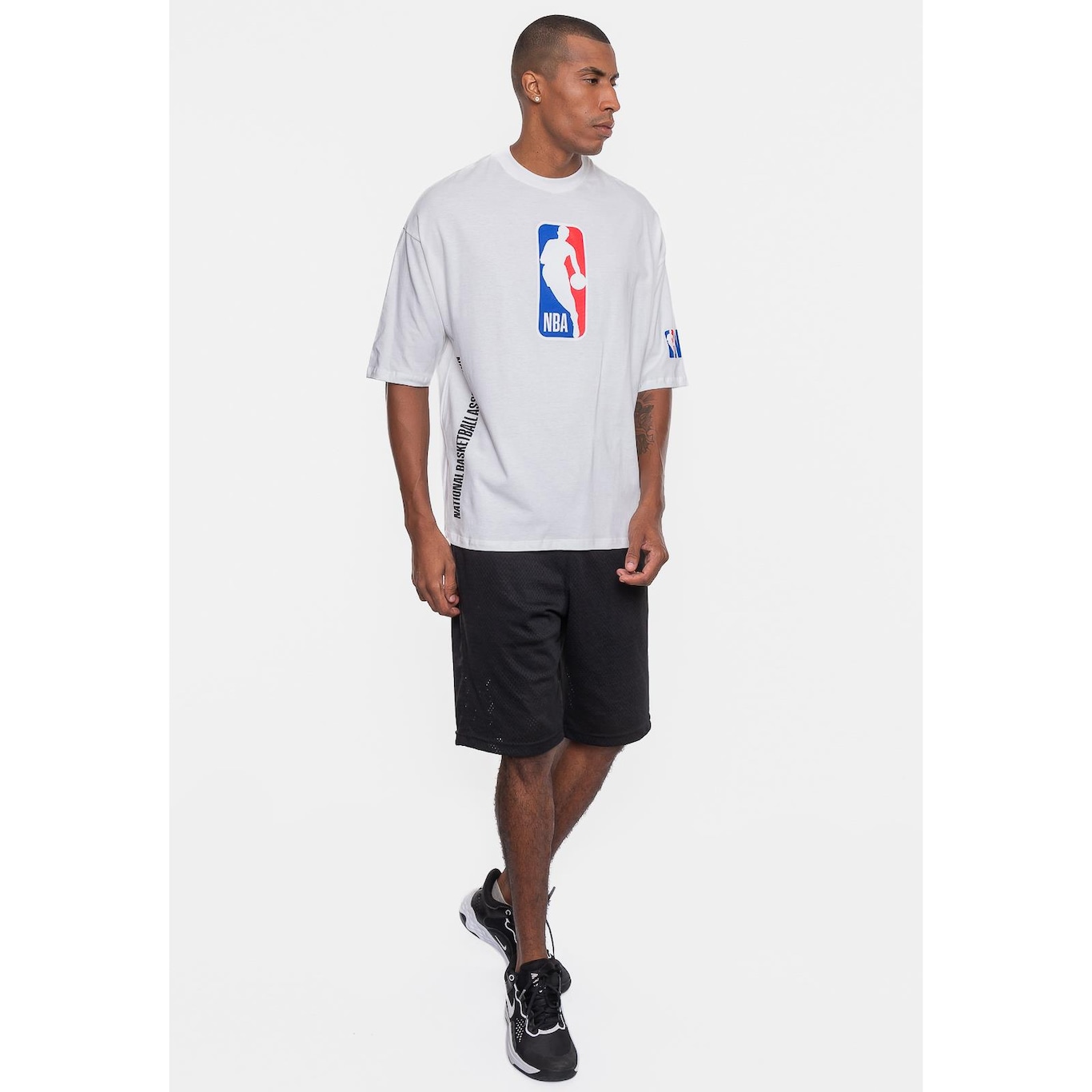 Camiseta Nba Logoman - Masculina - Foto 5