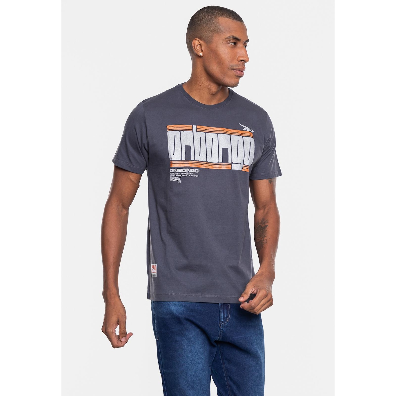 Camiseta Onbongo Off - Masculina - Foto 4