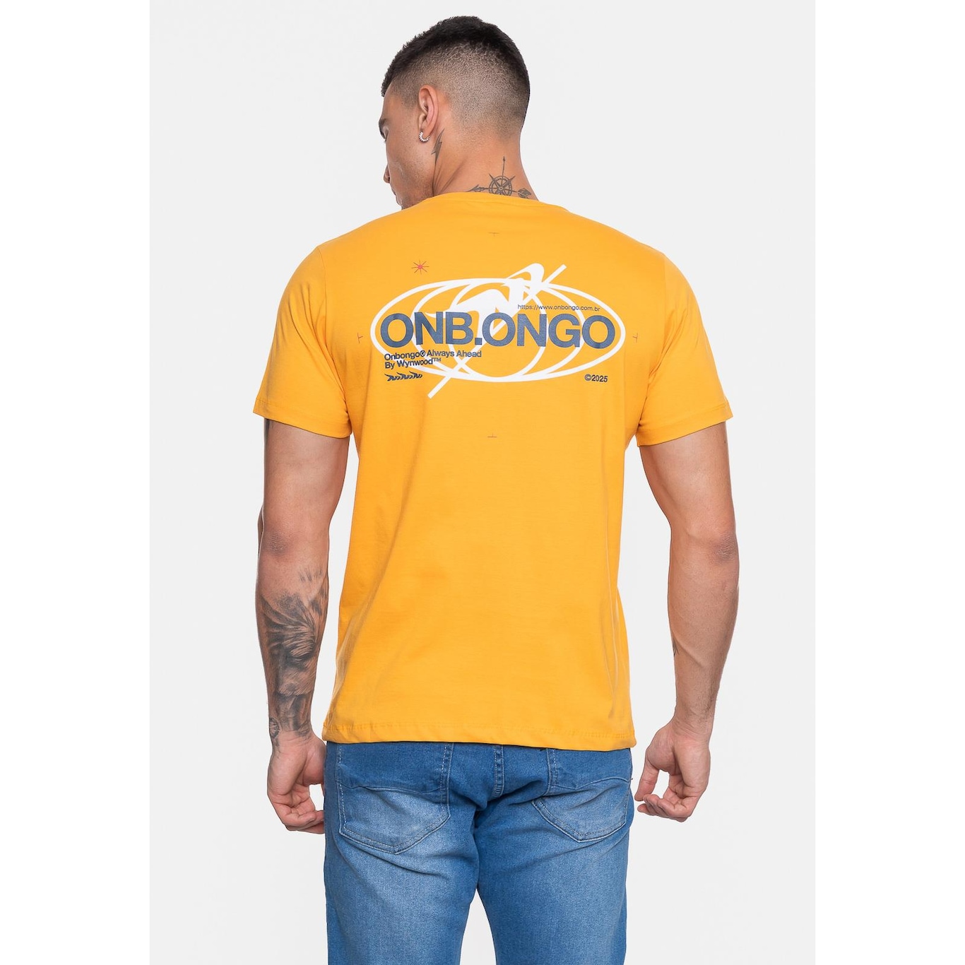 Camiseta Onbongo Estampada - Masculina - Foto 2