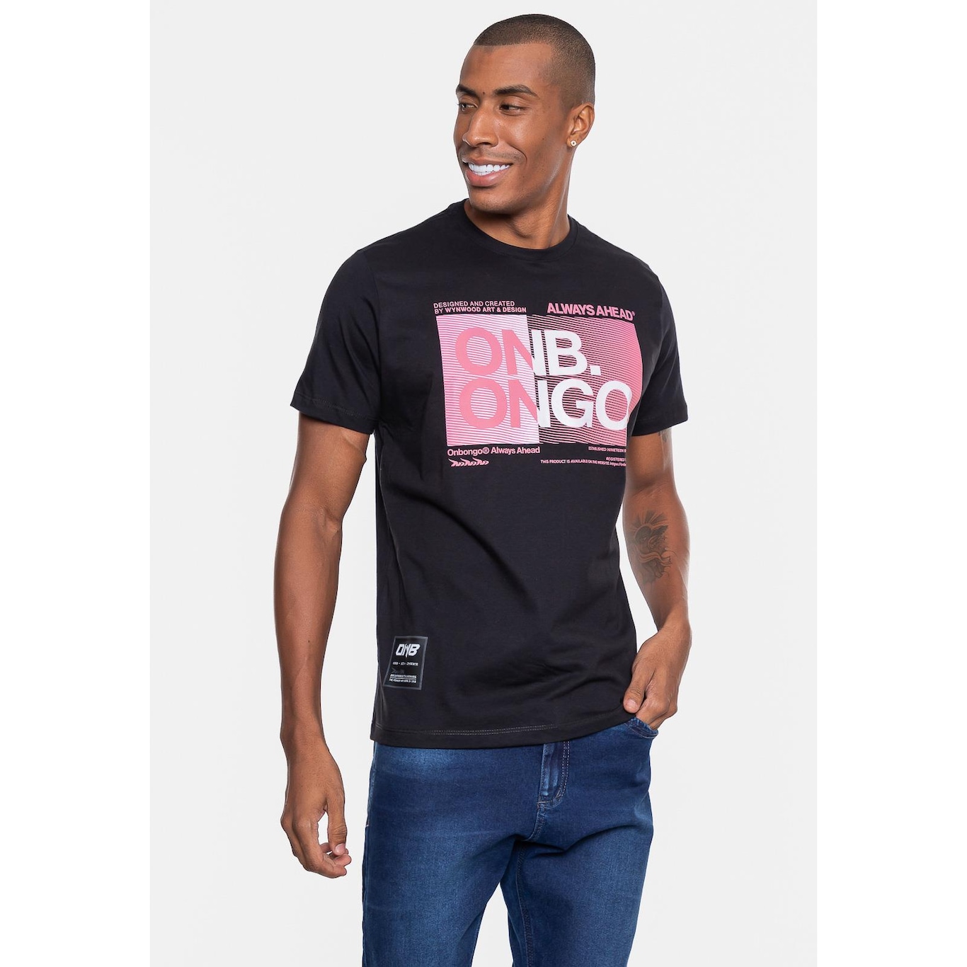 Camiseta Onbongo Indust - Masculina - Foto 4