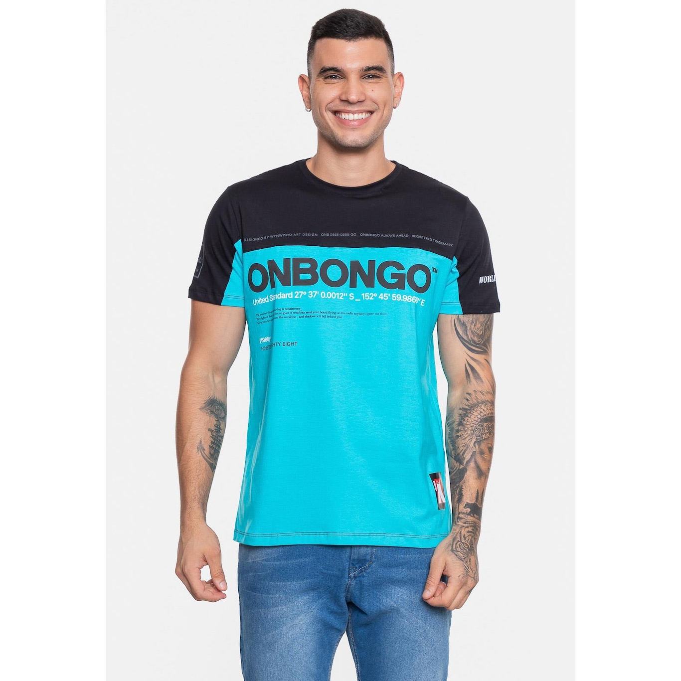 Camiseta Onbongo Especial Fallen - Masculina - Foto 1