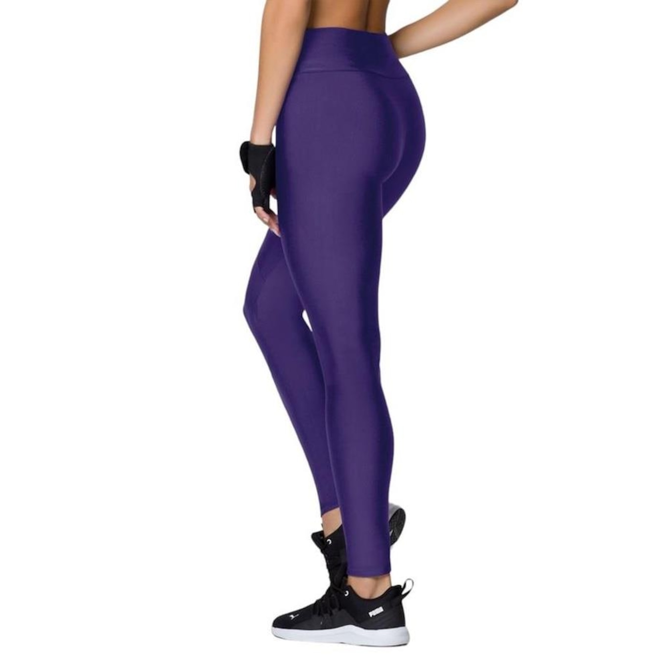 Calça Legging Selene Recortes - Feminina - Foto 2