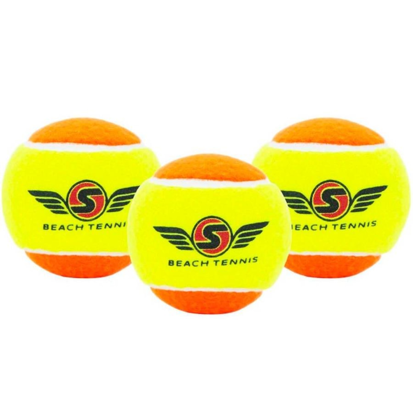 Bola de Beach Tennis S Original Sexy - Pack com 3 Bolas - Foto 1