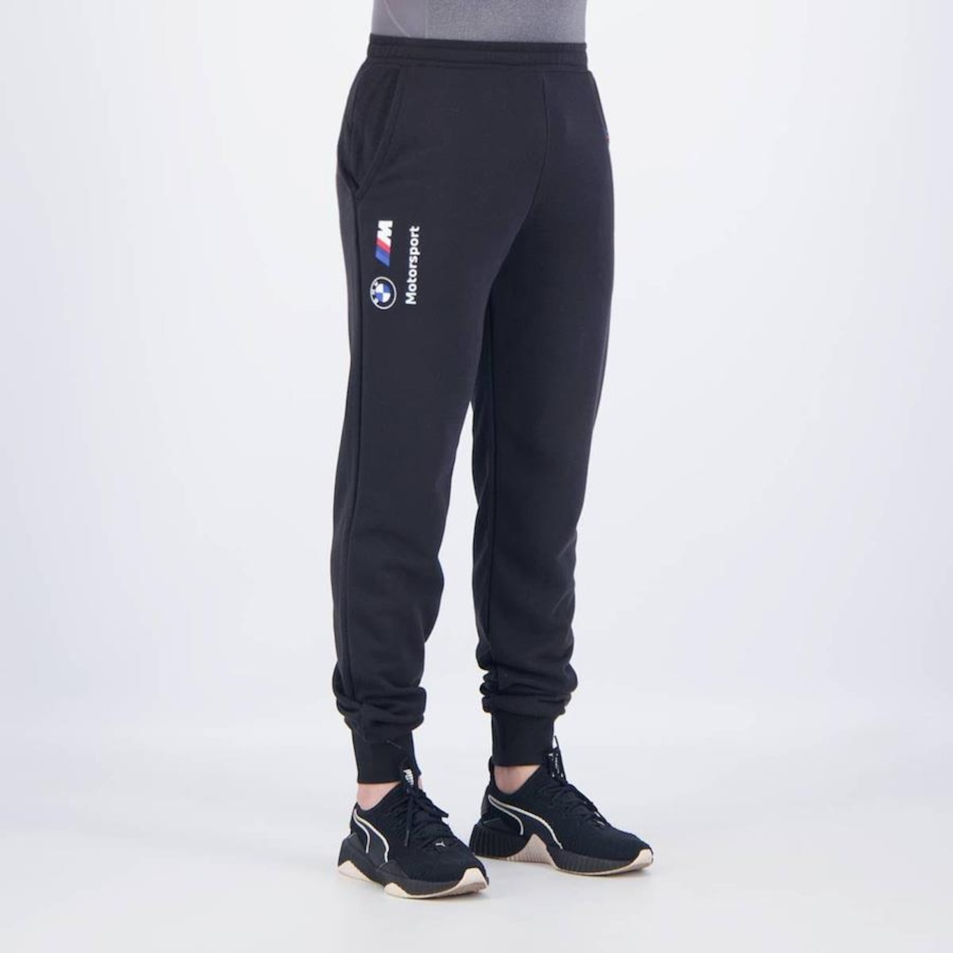 Calça Puma Bmw Motorsport Ess Sweat Ft - Masculina - Foto 2