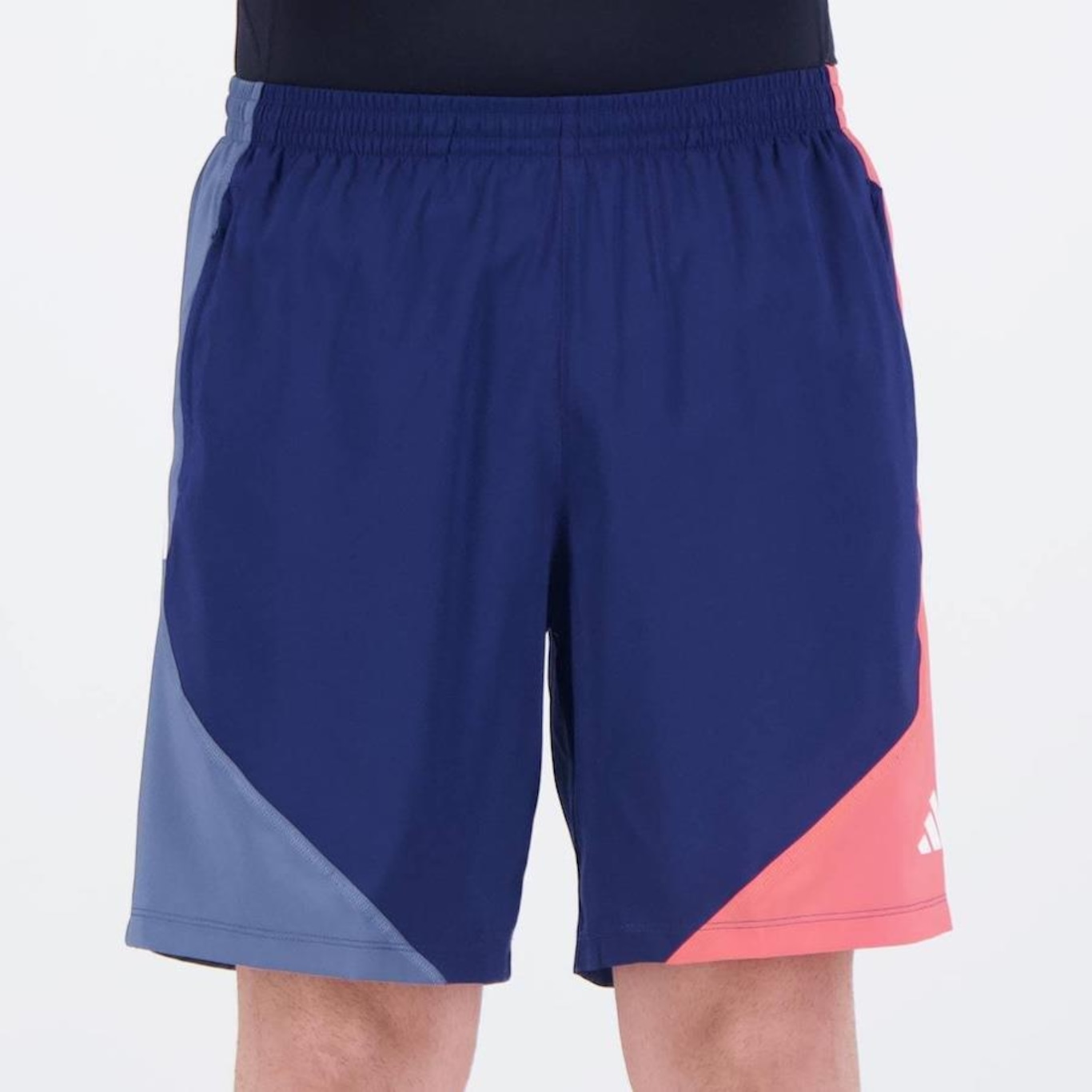 Shorts adidas Own The Run Colorblock - Masculino - Foto 1