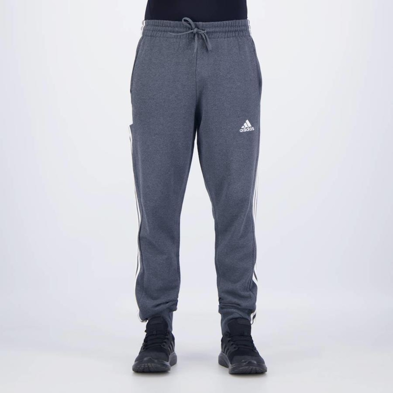 Calça adidas Essentials 3 Stripes - Masculina - Foto 1