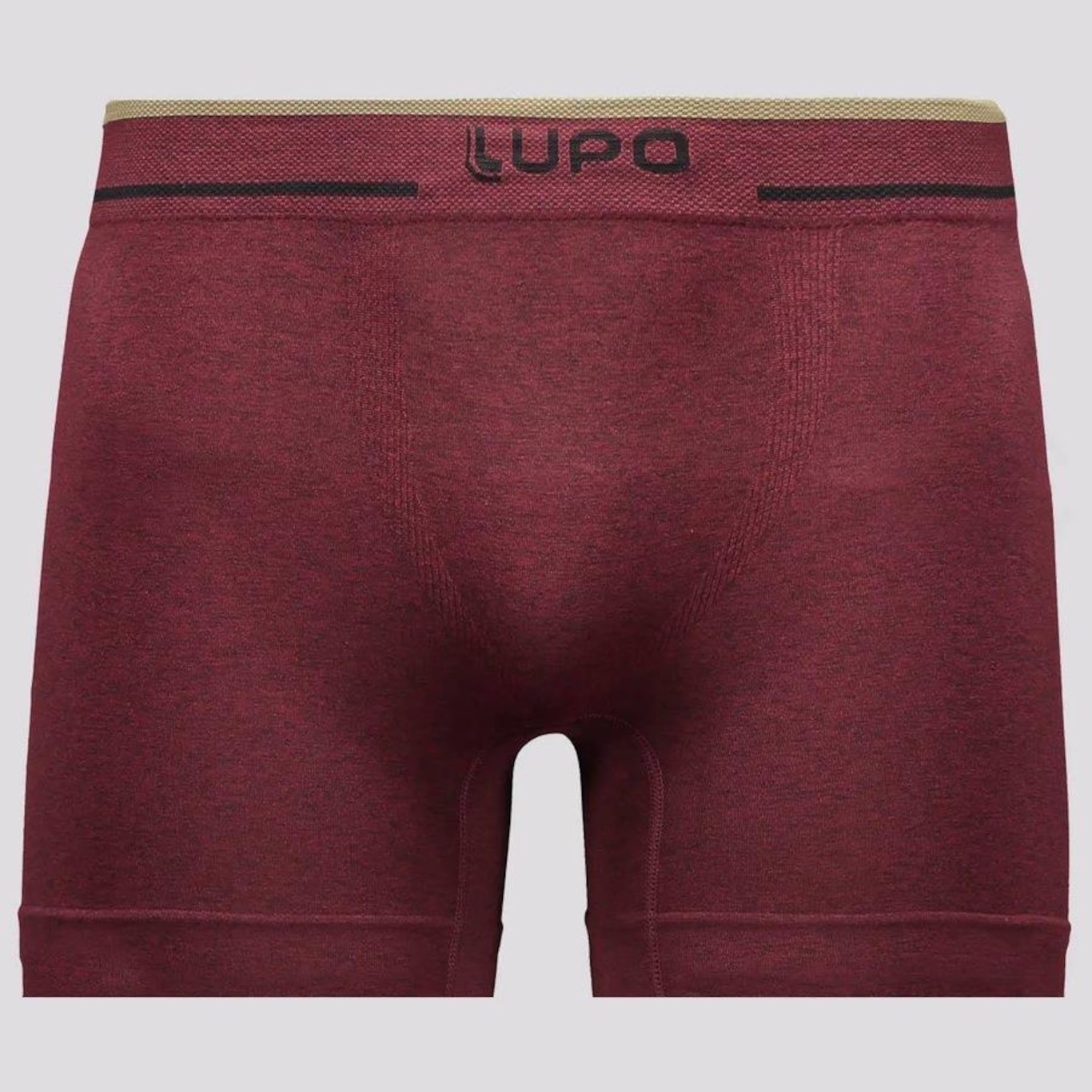 Kit Cueca Boxer Lupo Microfibra sem Costura- 3 Unidades - Masculino - Foto 2