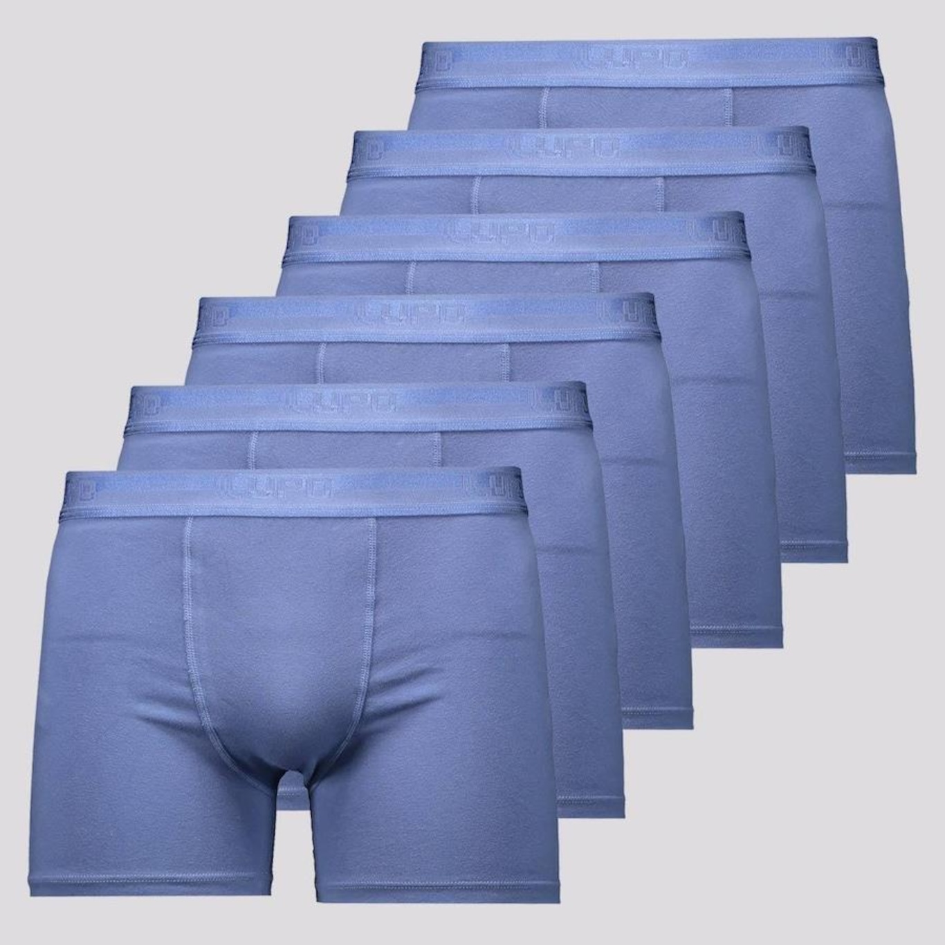 Cueca Boxer Lupo Elastic Soft - 6 Unidades - Adulto - Foto 1