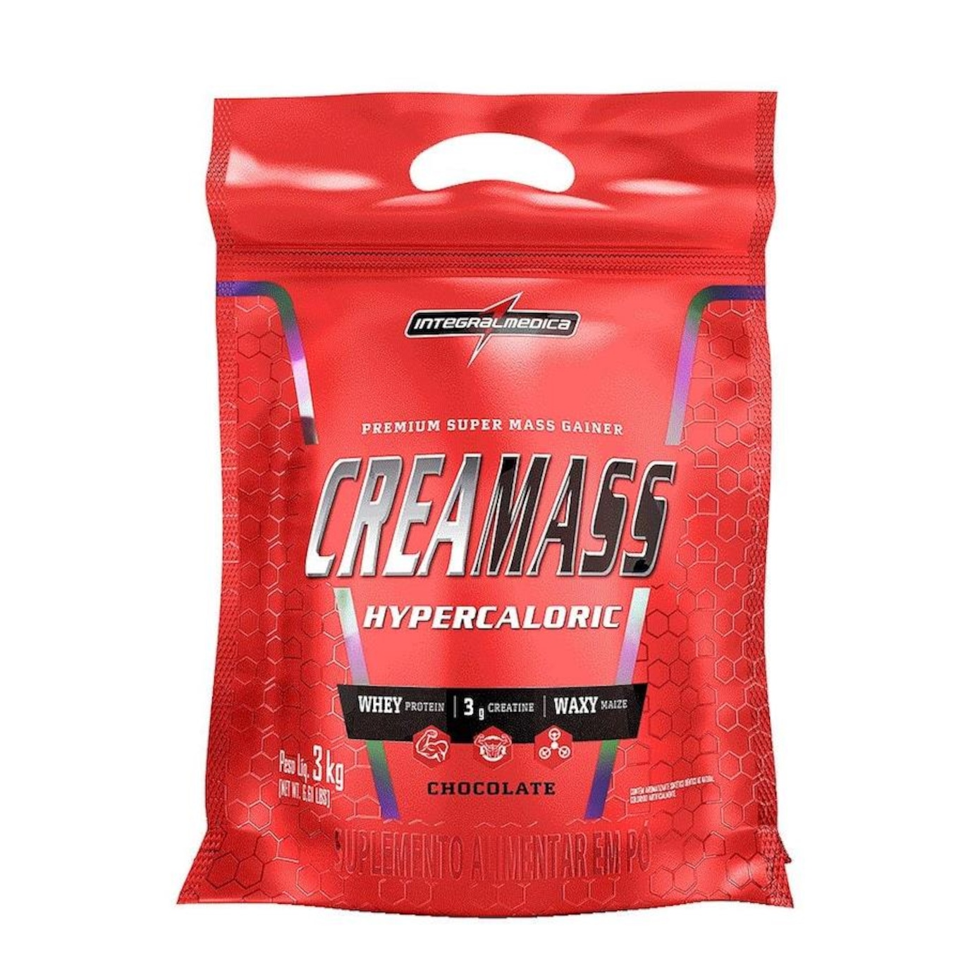 Creamass Chocolate Pouch 3Kg - Integralmedica - Foto 1