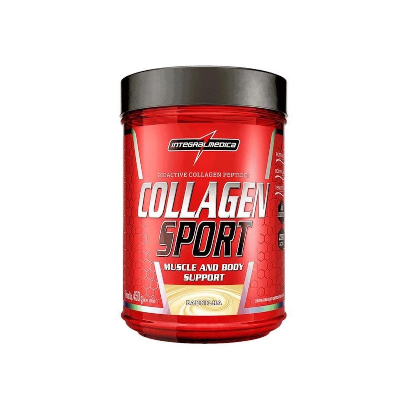 Collagen Sport Baunilha 450G - Integralmedica - Foto 1