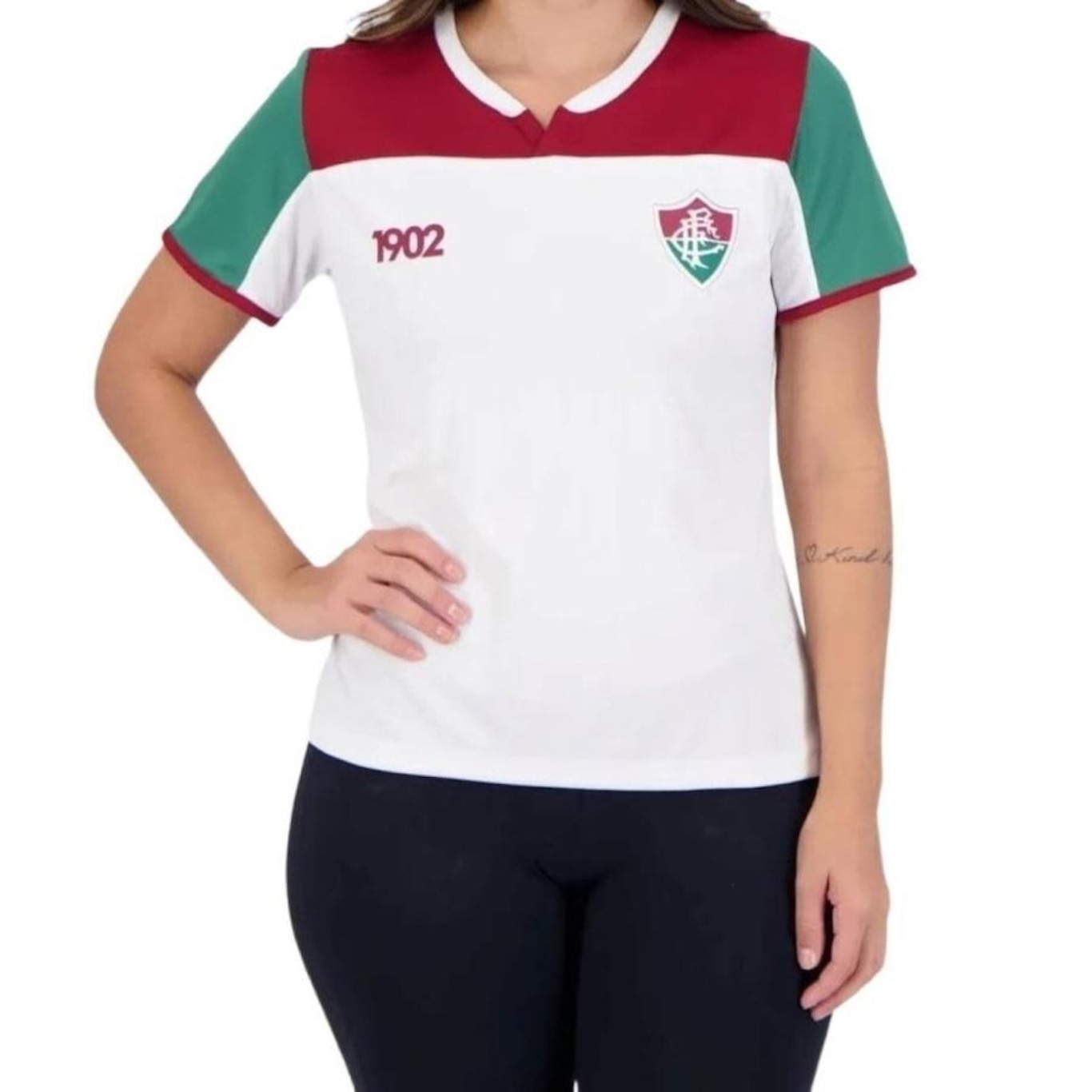 Camiseta do Fluminense Canyon Braziline - Feminina - Foto 1