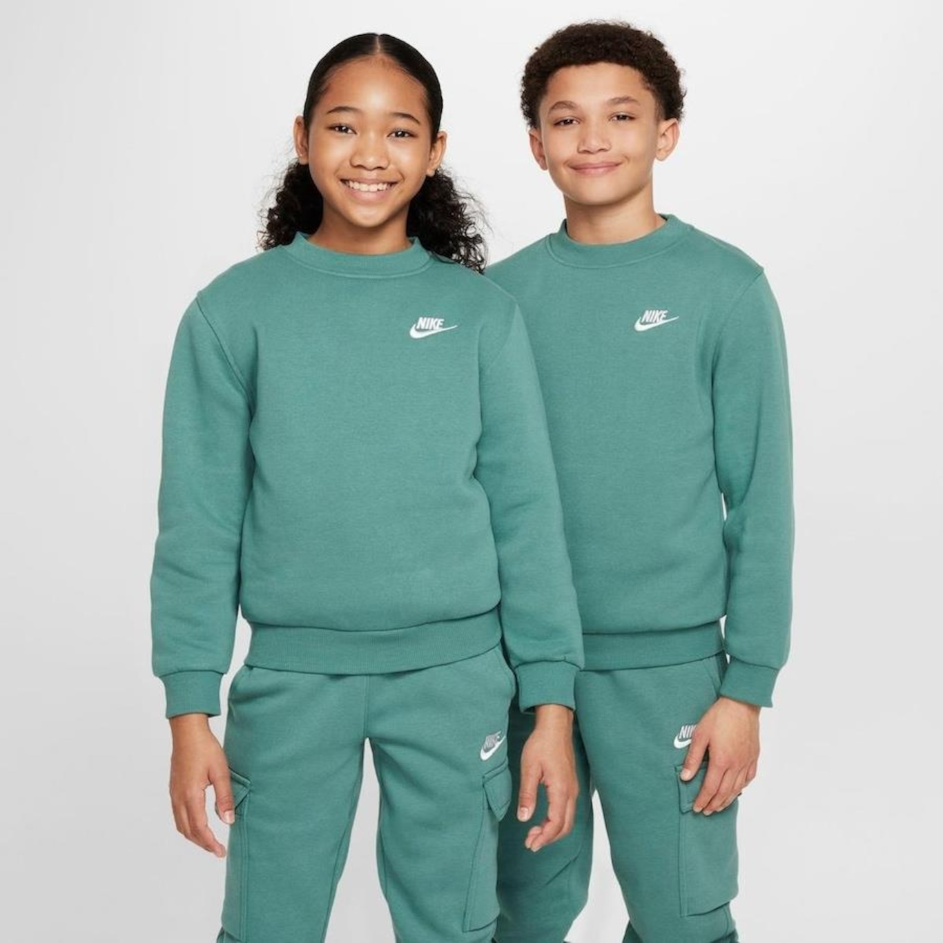 Blusão Nike Sportswear Club Fleece - Infantil - Foto 1