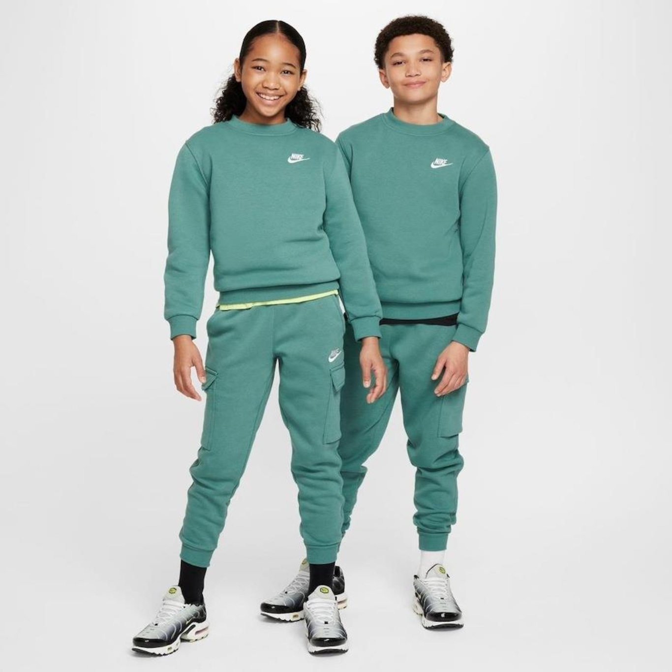 Blusão Nike Sportswear Club Fleece - Infantil - Foto 4