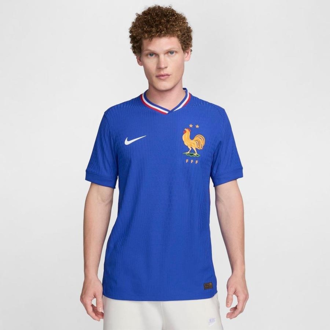 Camisa França I 2024/25 Jogador Nike - Masculina - Foto 1