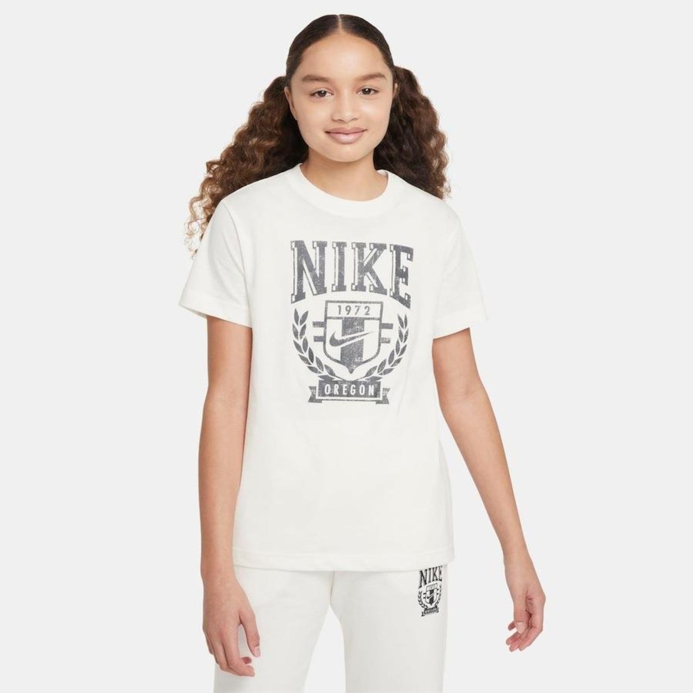 Camiseta Nike Sportswear Trend - Infantil - Foto 1