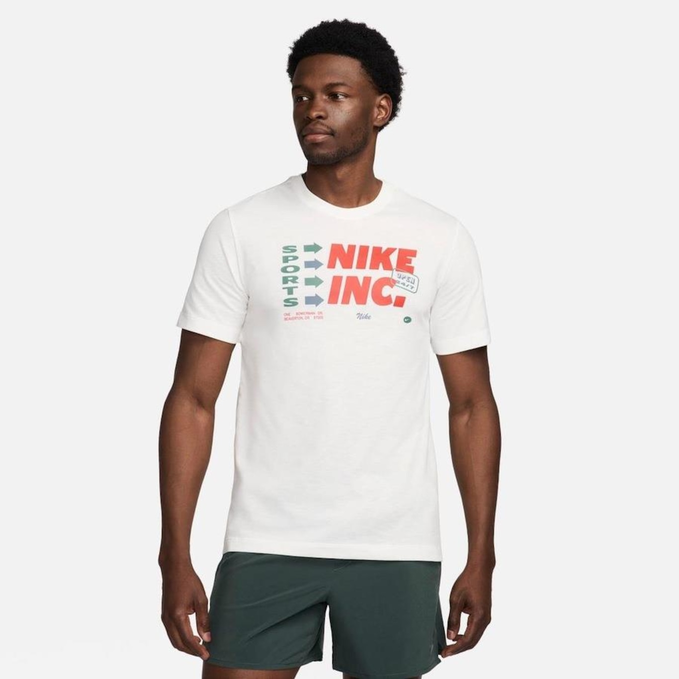 Camiseta Nike Dri-Fit 3Mo - Masculina - Foto 1