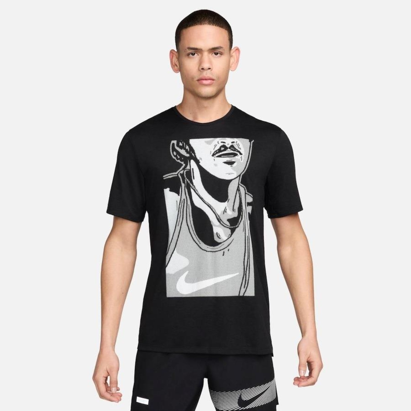 Camiseta Nike Run Energy - Masculina - Foto 1