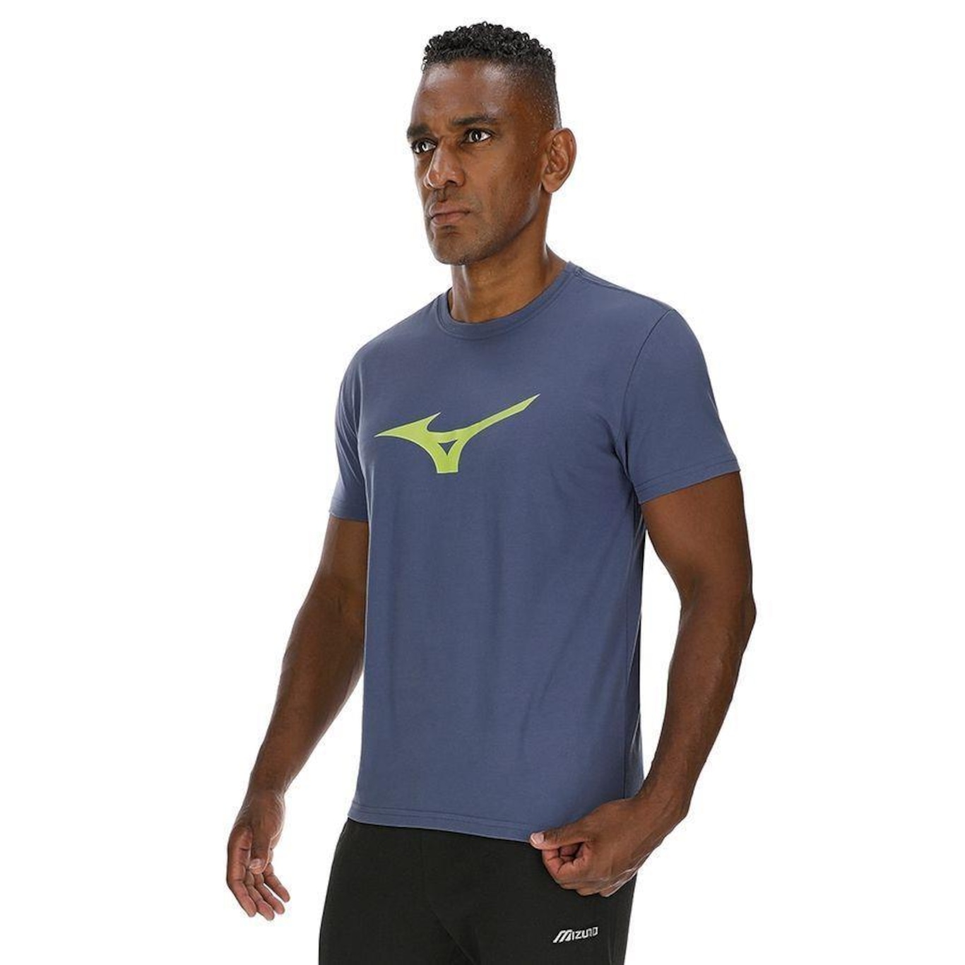 Camiseta Mizuno Basic Big Logo - Masculina - Foto 1