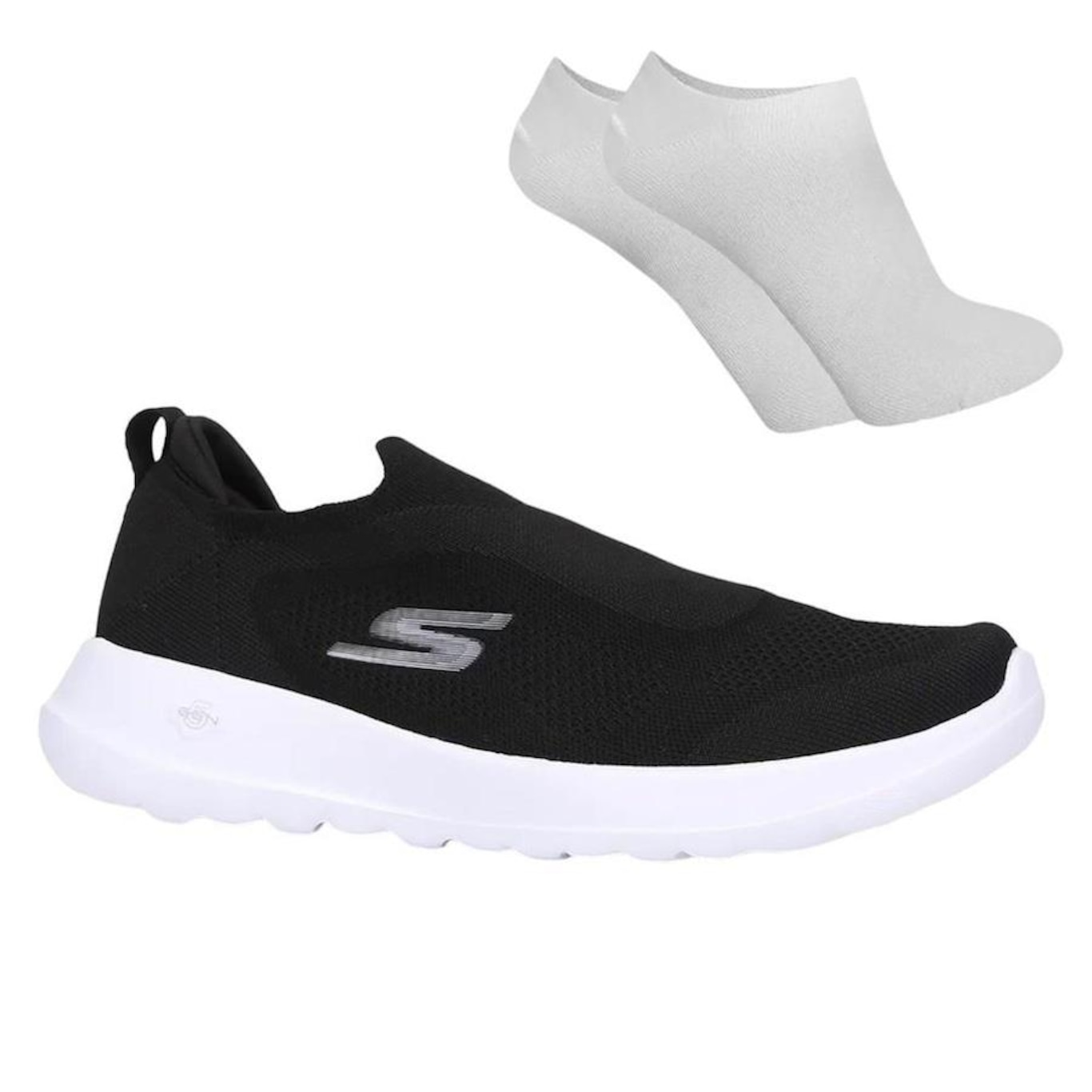 Tênis Skechers Go Walk Joy True Idea + Par de Meia - Feminino - Foto 1