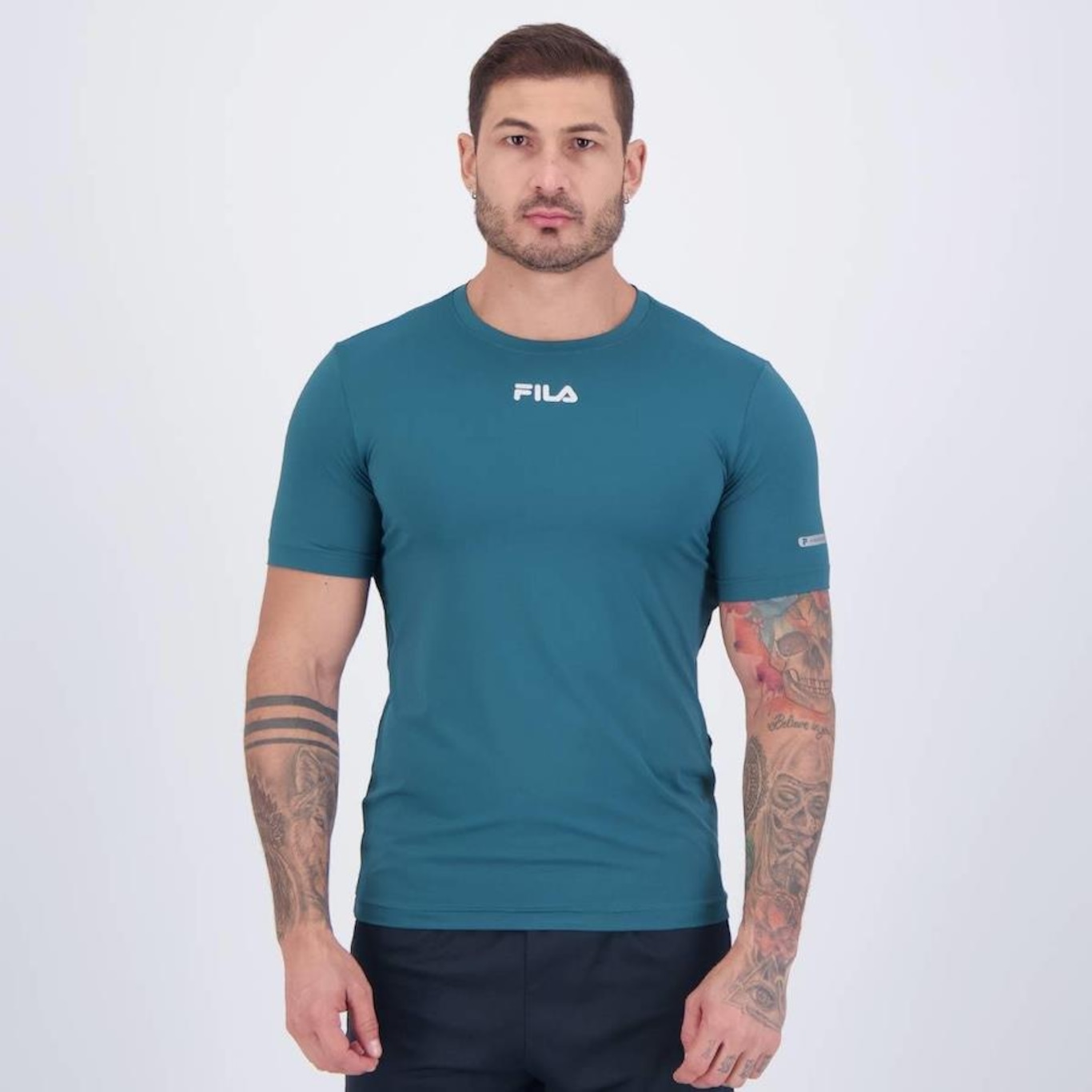 Camiseta Fila Sun Protect Breezy - Masculina - Foto 1