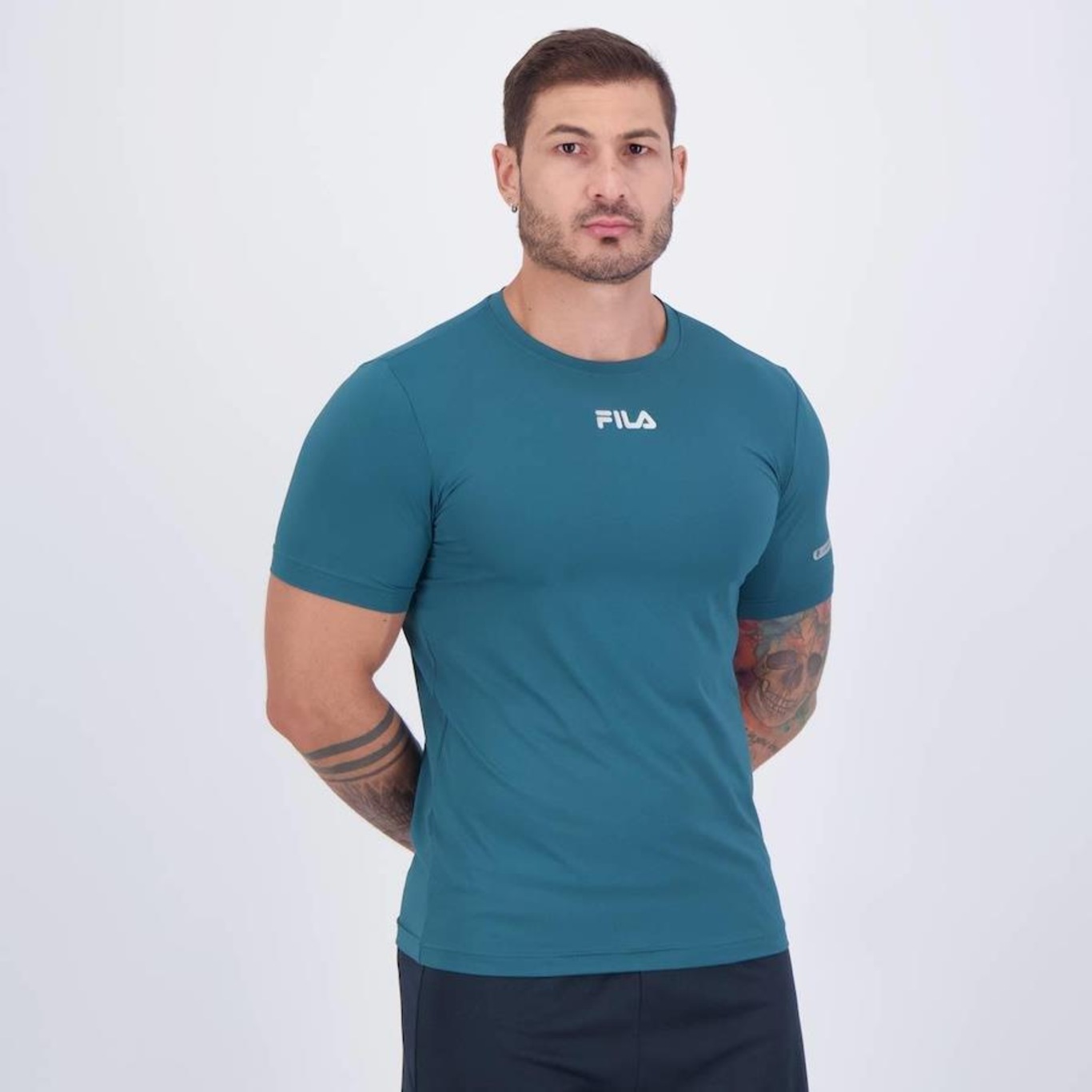 Camiseta Fila Sun Protect Breezy - Masculina - Foto 2