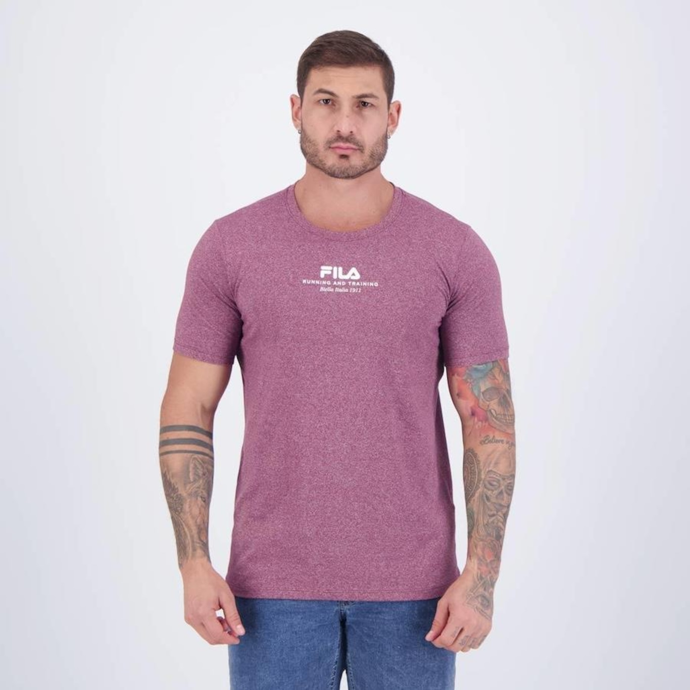 Camiseta Fila Print II - Masculina - Foto 1