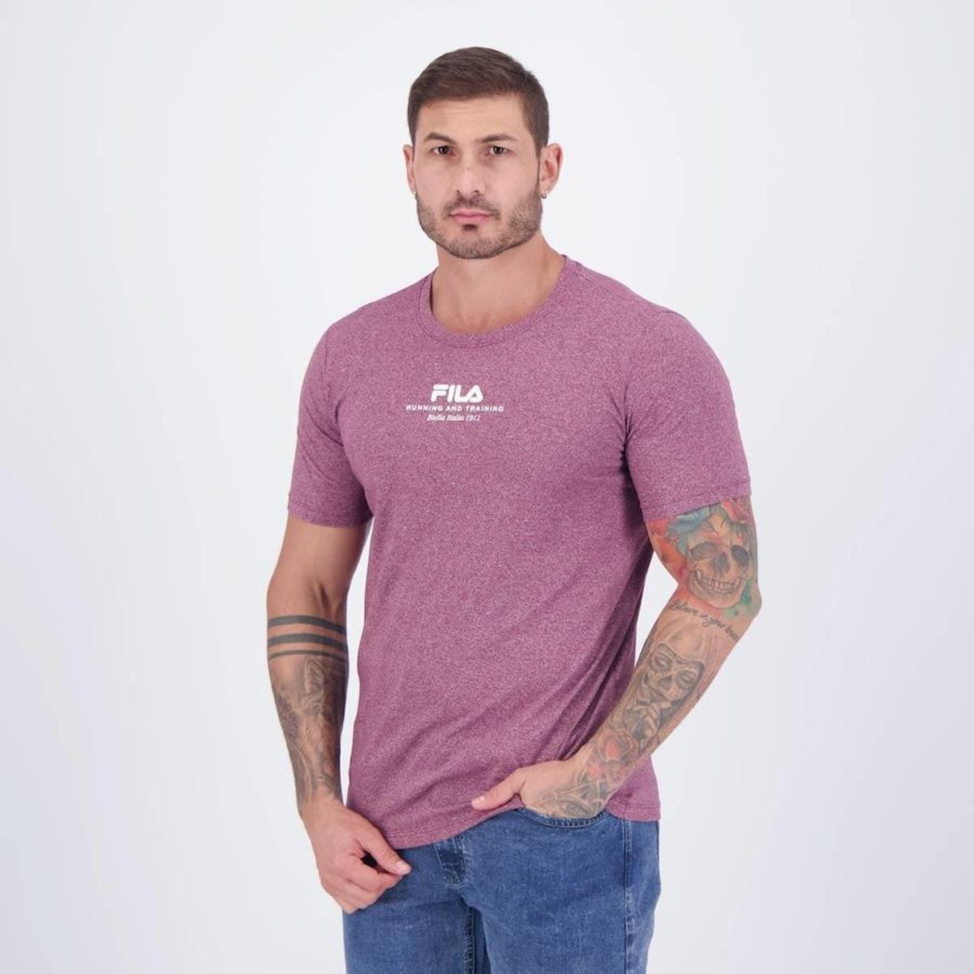 Camiseta Fila Print II - Masculina - Foto 3