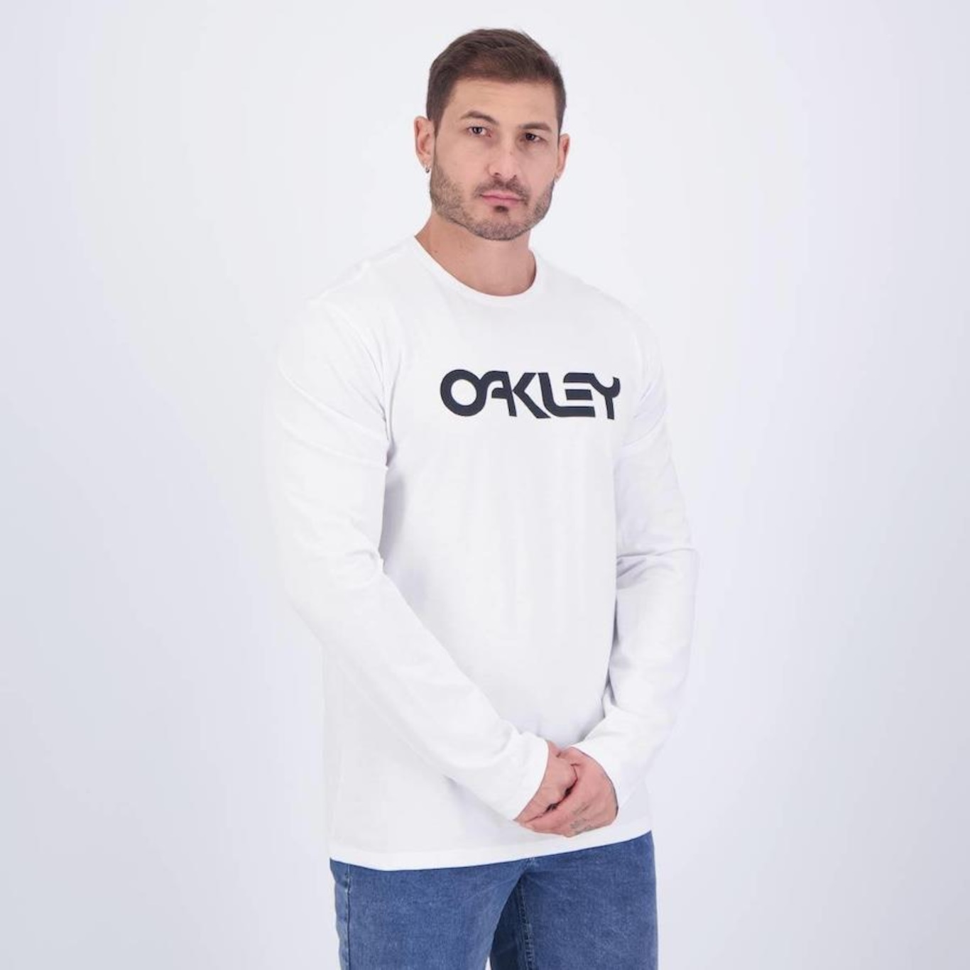 Camiseta Oakley Manga Longa Mark II - Masculina - Foto 2