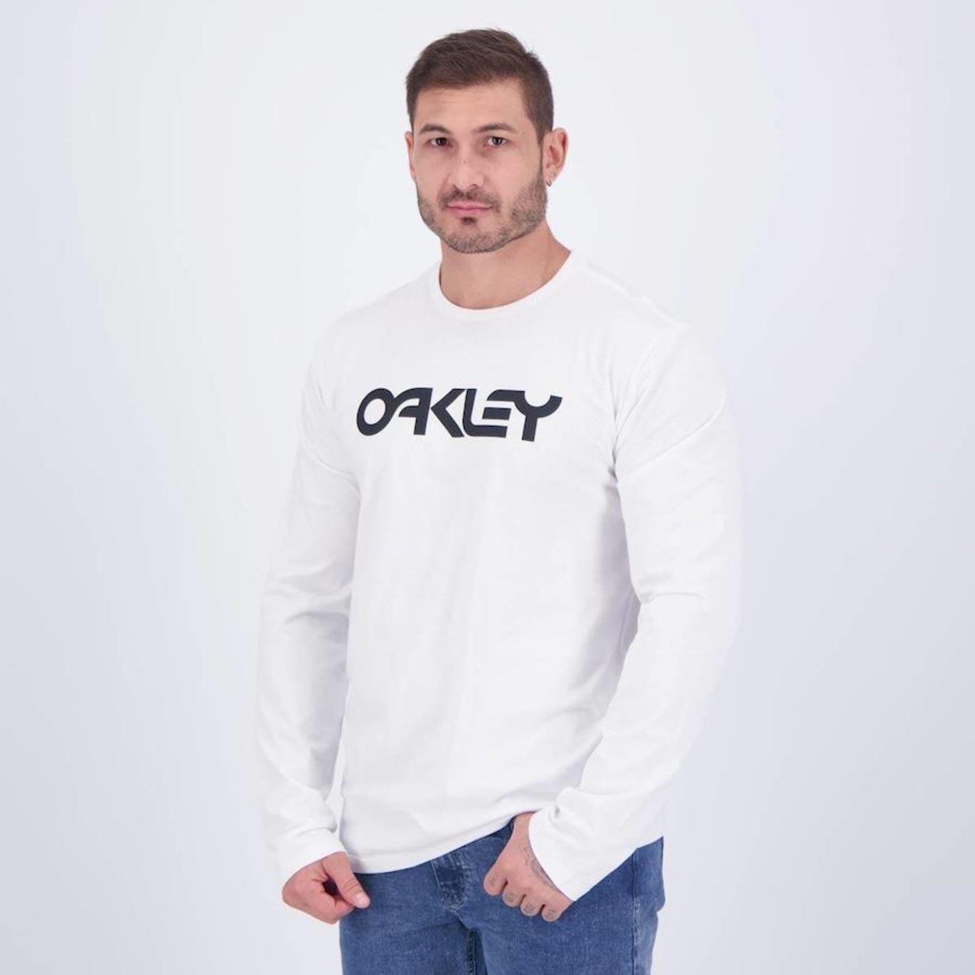 Camiseta Oakley Manga Longa Mark II - Masculina - Foto 3