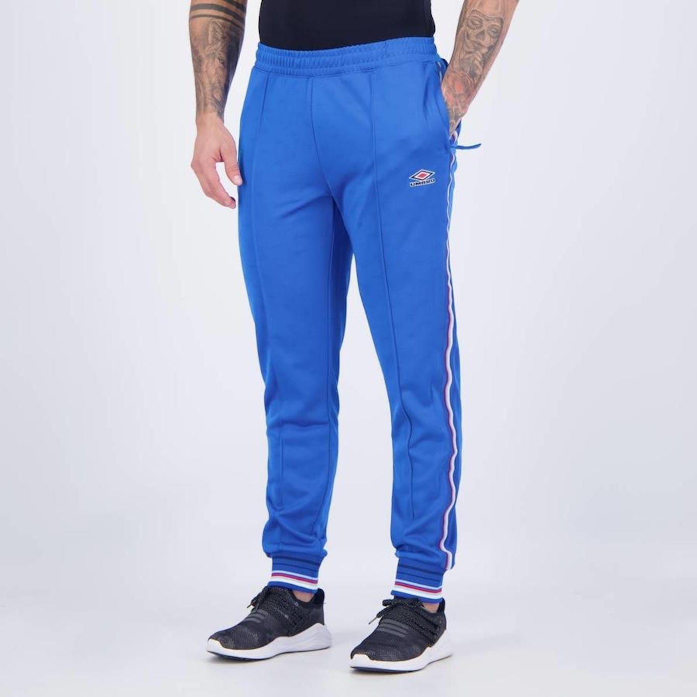 Calça Umbro Monogram Track Regal - Masculina - Foto 3