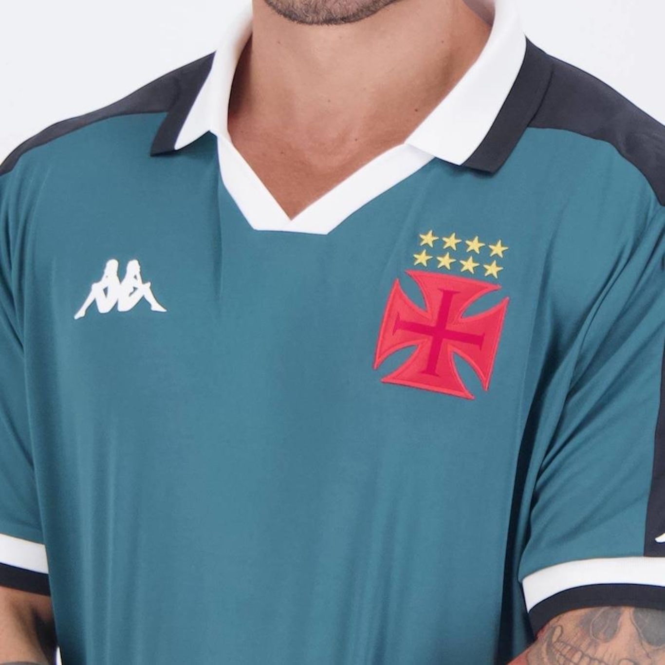 Camisa do Vasco Goleiro 2024 Kappa - Masculina - Foto 4