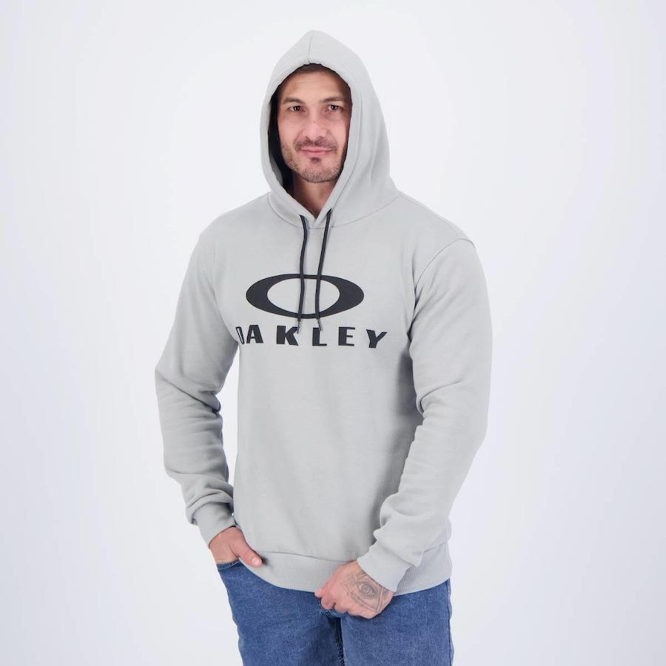 Blusão de Moletom Oakley Dual Hoodie Ii - Masculino - Foto 3