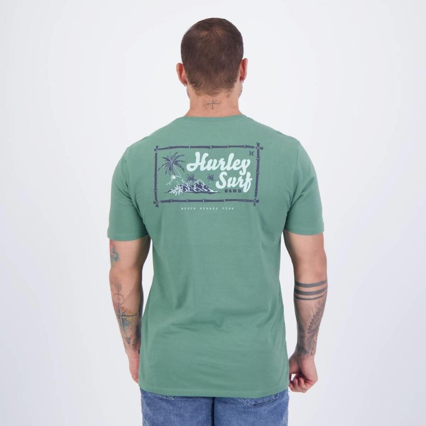 Camiseta Hurley Surf Club - Masculina - Foto 4