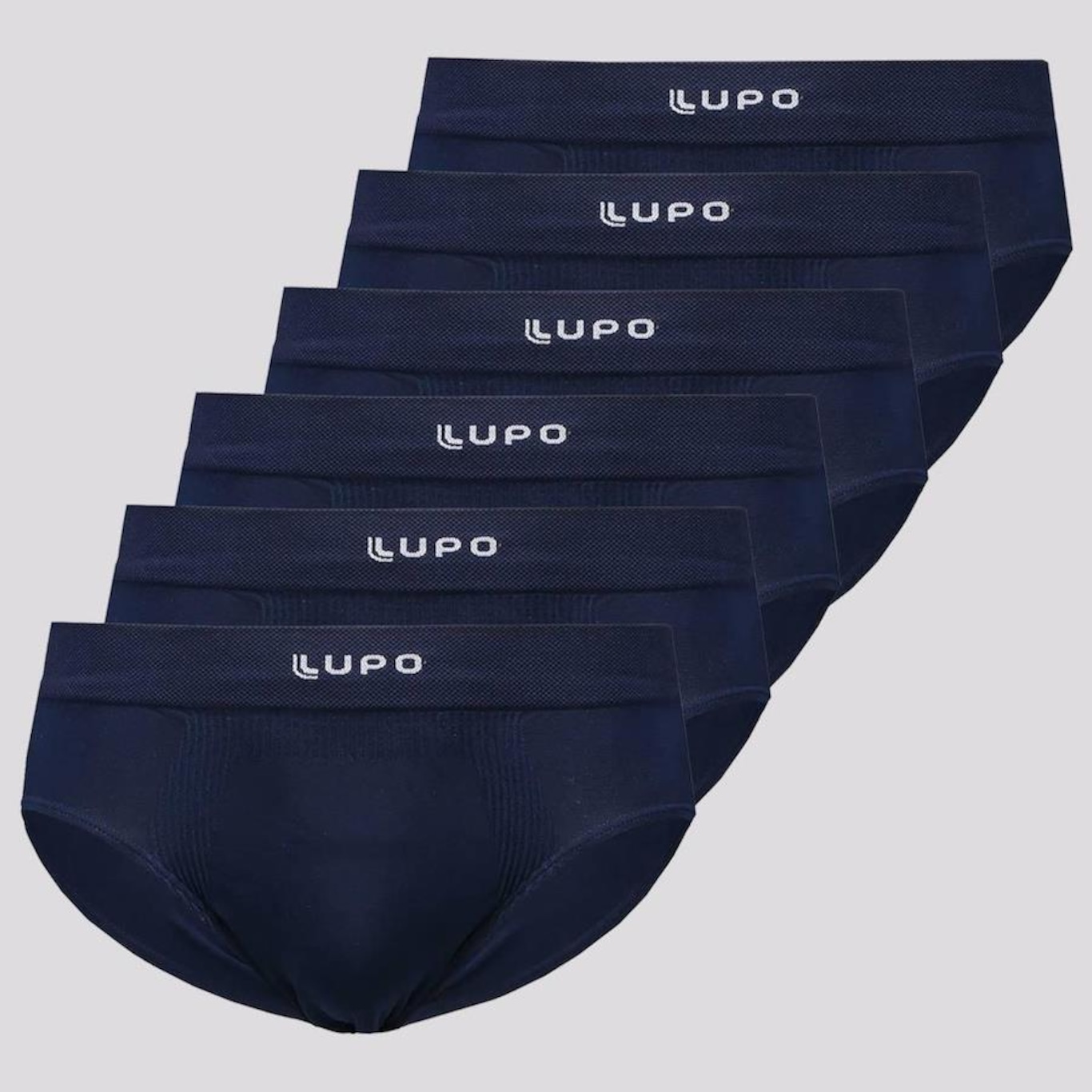 Cueca Boxer Lupo Micromodal - 6 Unidades - Adulto - Foto 1