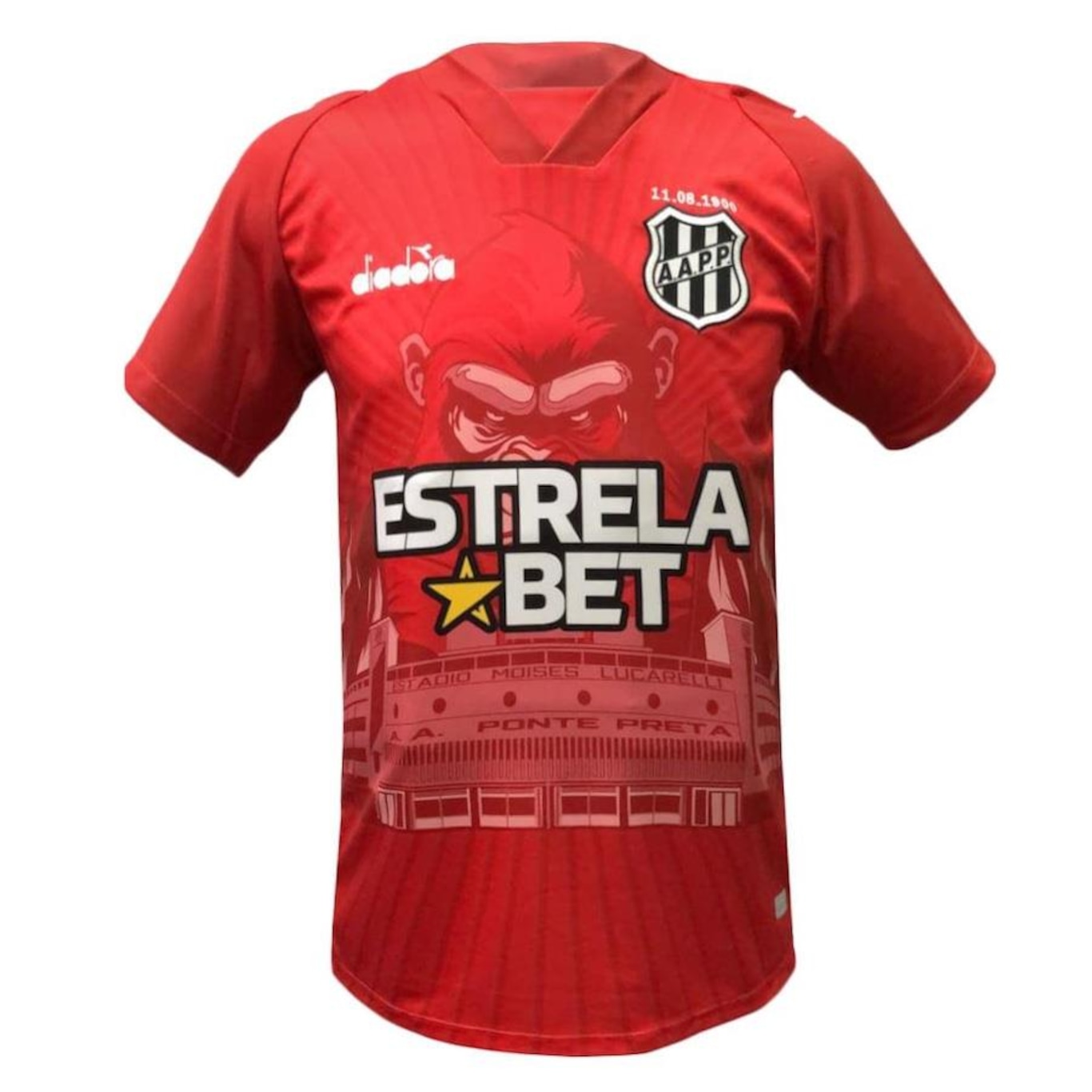 Camisa de Goleiro Ponte Preta I Diadora 2024 - Masculina - Foto 1