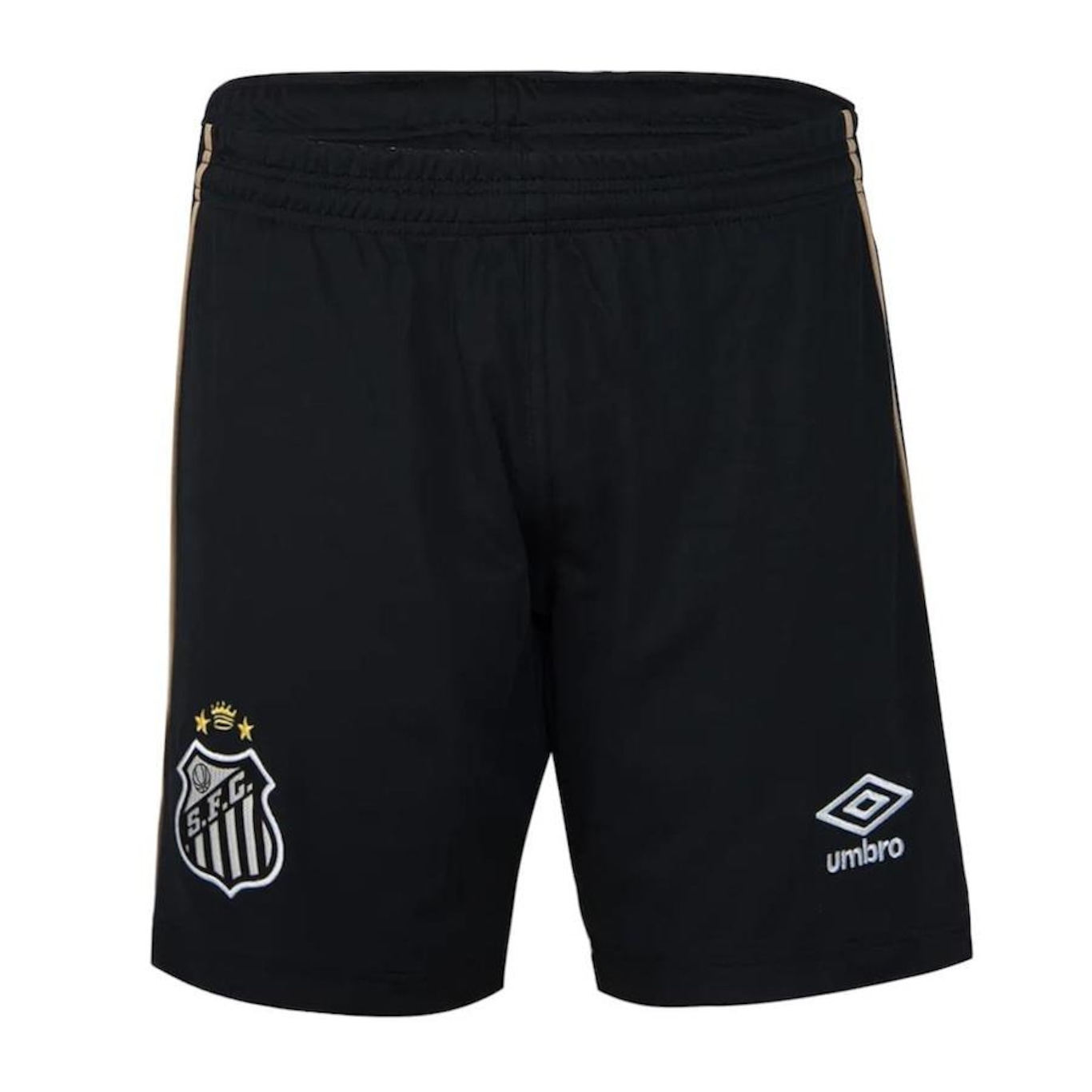 Calção Umbro Santos Oficial 2 2024 - Masculino - Foto 1