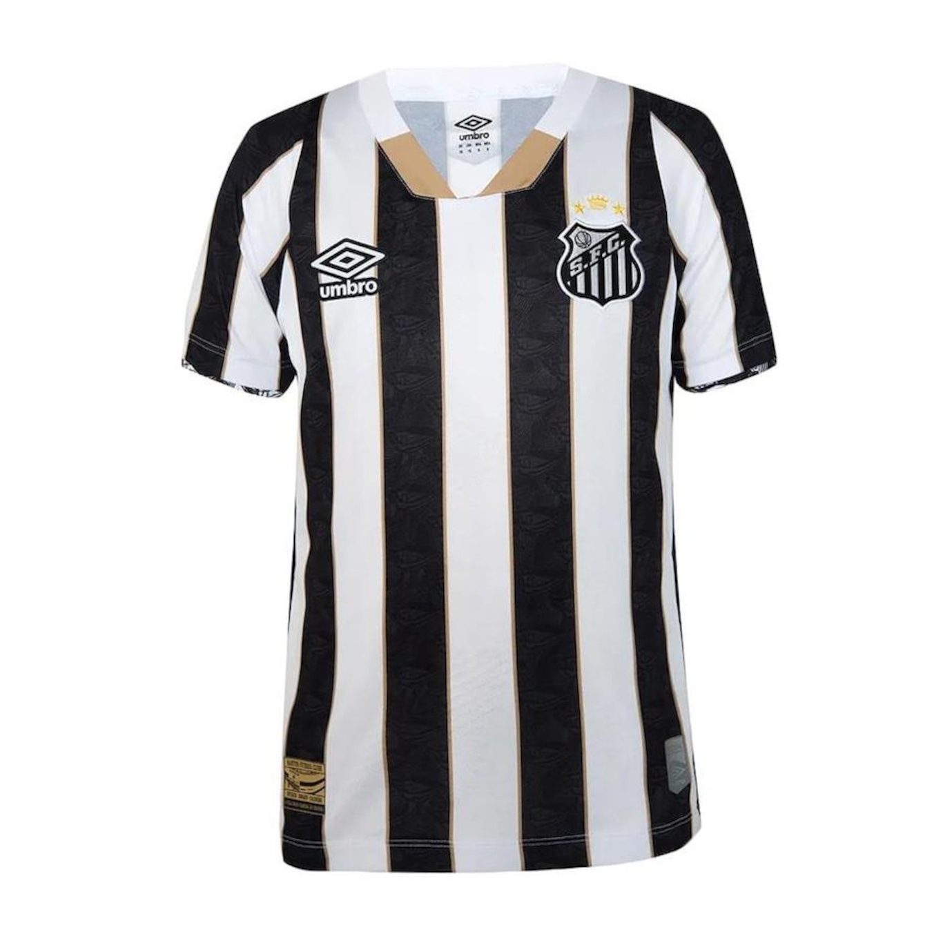 Camisa do Santos Oficial 2 2024 Umbro - Infantil - Foto 1