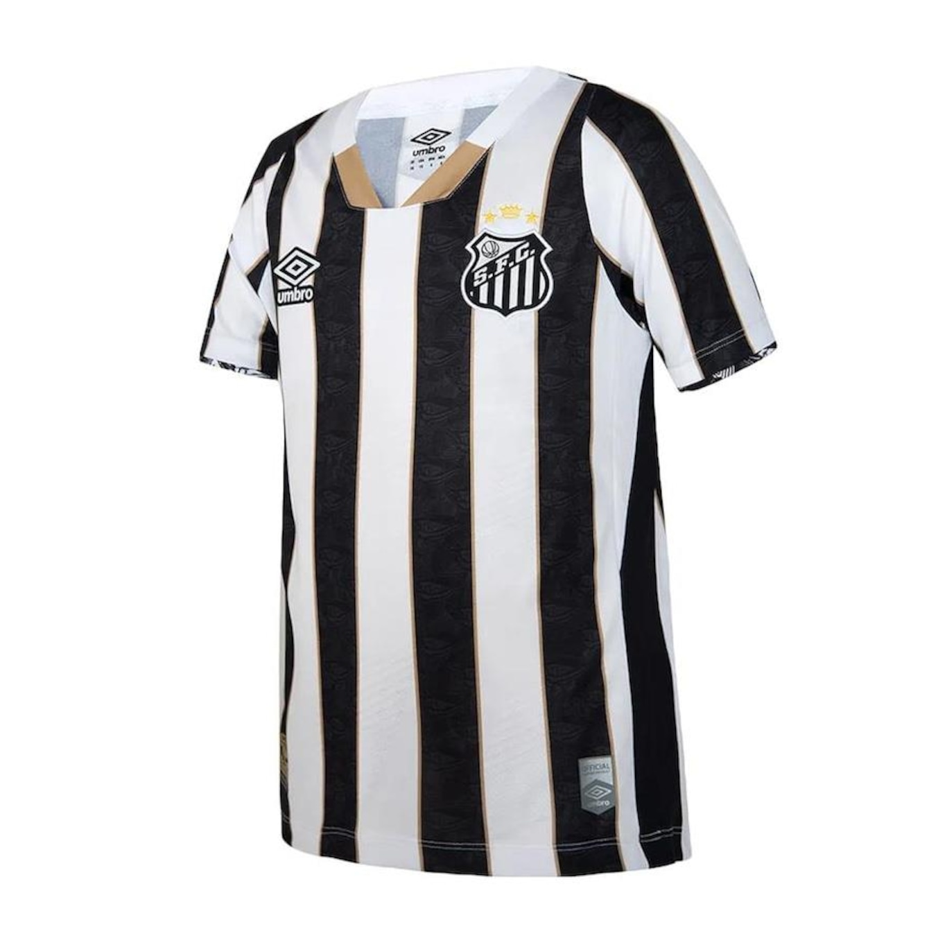 Camisa do Santos Oficial 2 2024 Umbro - Infantil - Foto 2