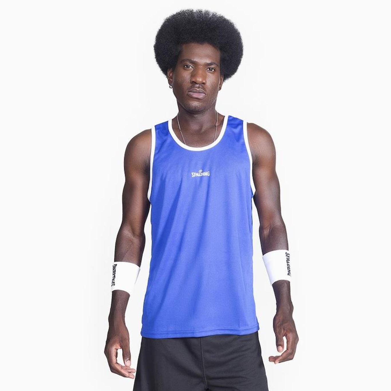 Camiseta Regata Spalding Basic Tr - Masculina - Foto 1